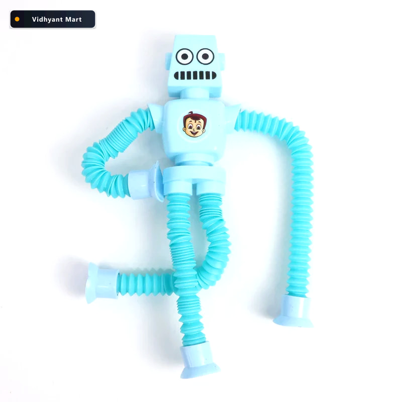 Vidhyant Mart Flexible Robot Magic Spring Toy Bendable Stretchab 3