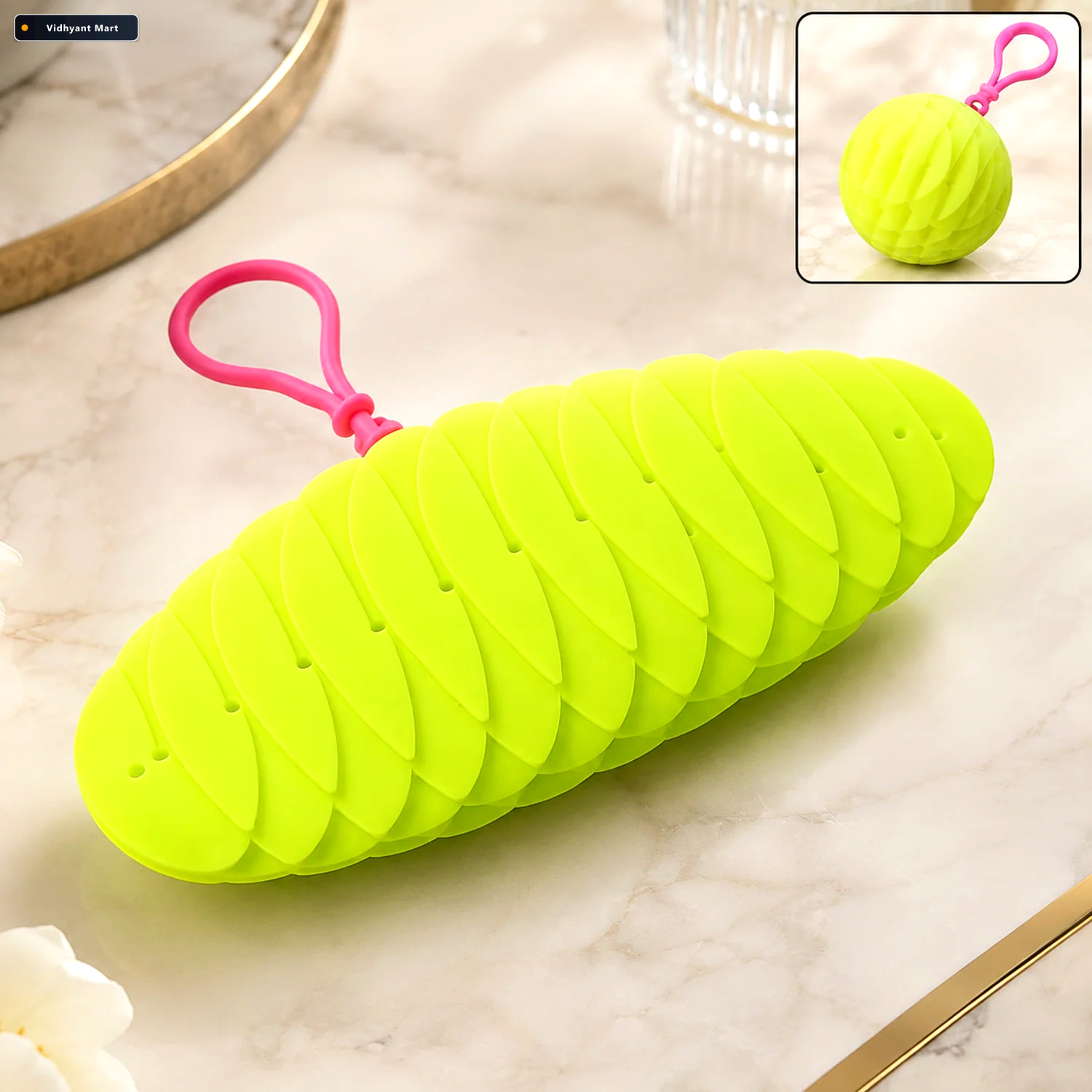 Vidhyant Mart Flexible Worm Fidget Toy Sensory Stress Relief Foc 1