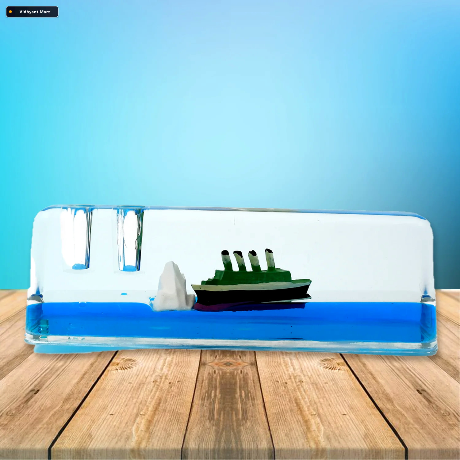 Vidhyant Mart Floating Cruiser Ship Decor Unsinkable Stress Reli 2
