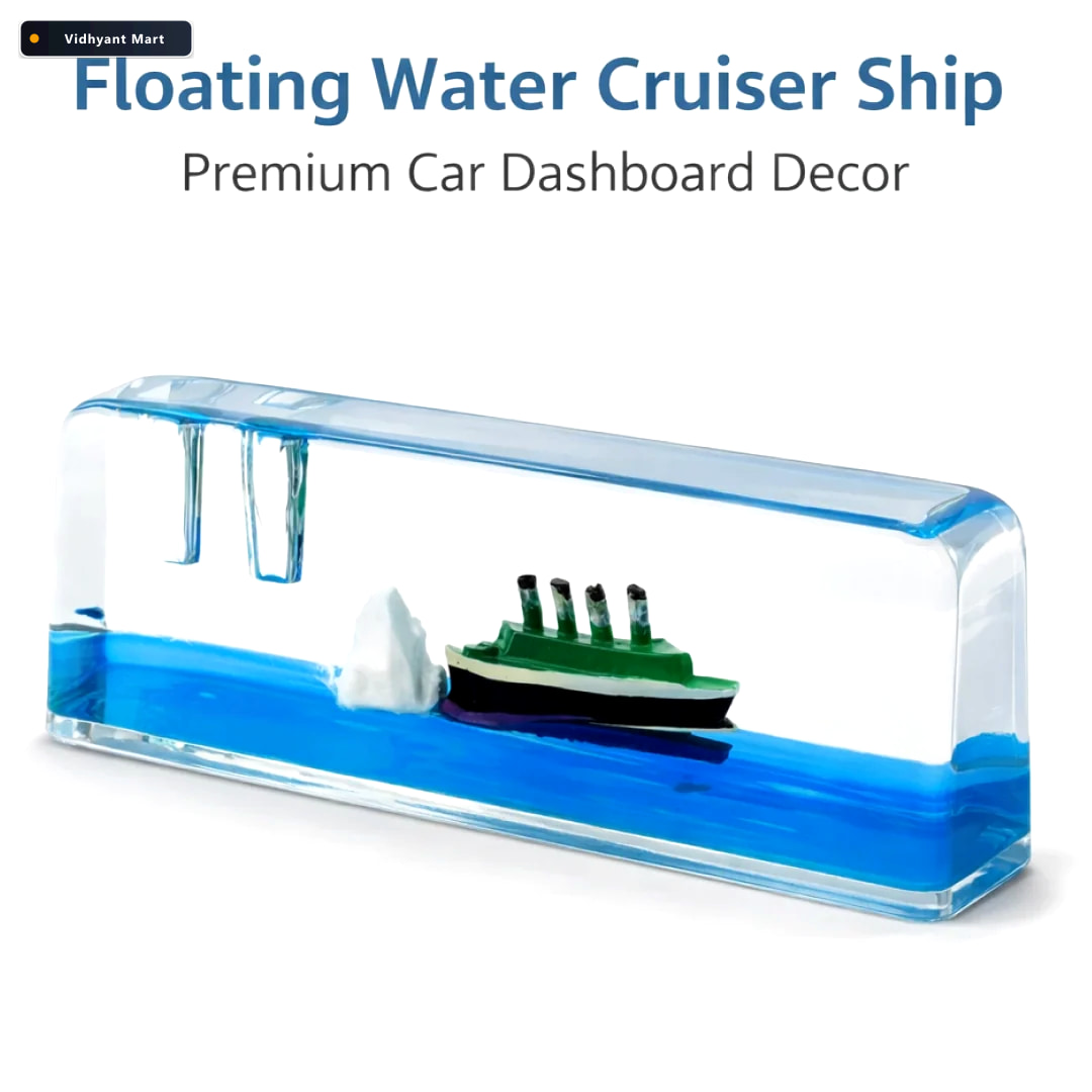 Vidhyant Mart Floating Cruiser Ship Decor Unsinkable Stress Reli 3