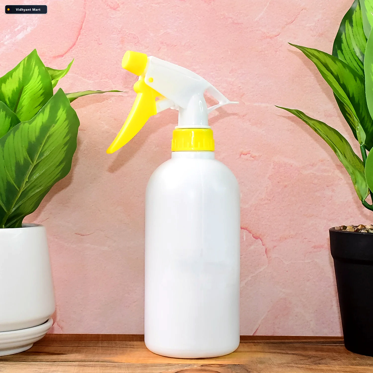 Vidhyant Mart Floral Plastic Spray Bottle 500ml Durable Multipur 2