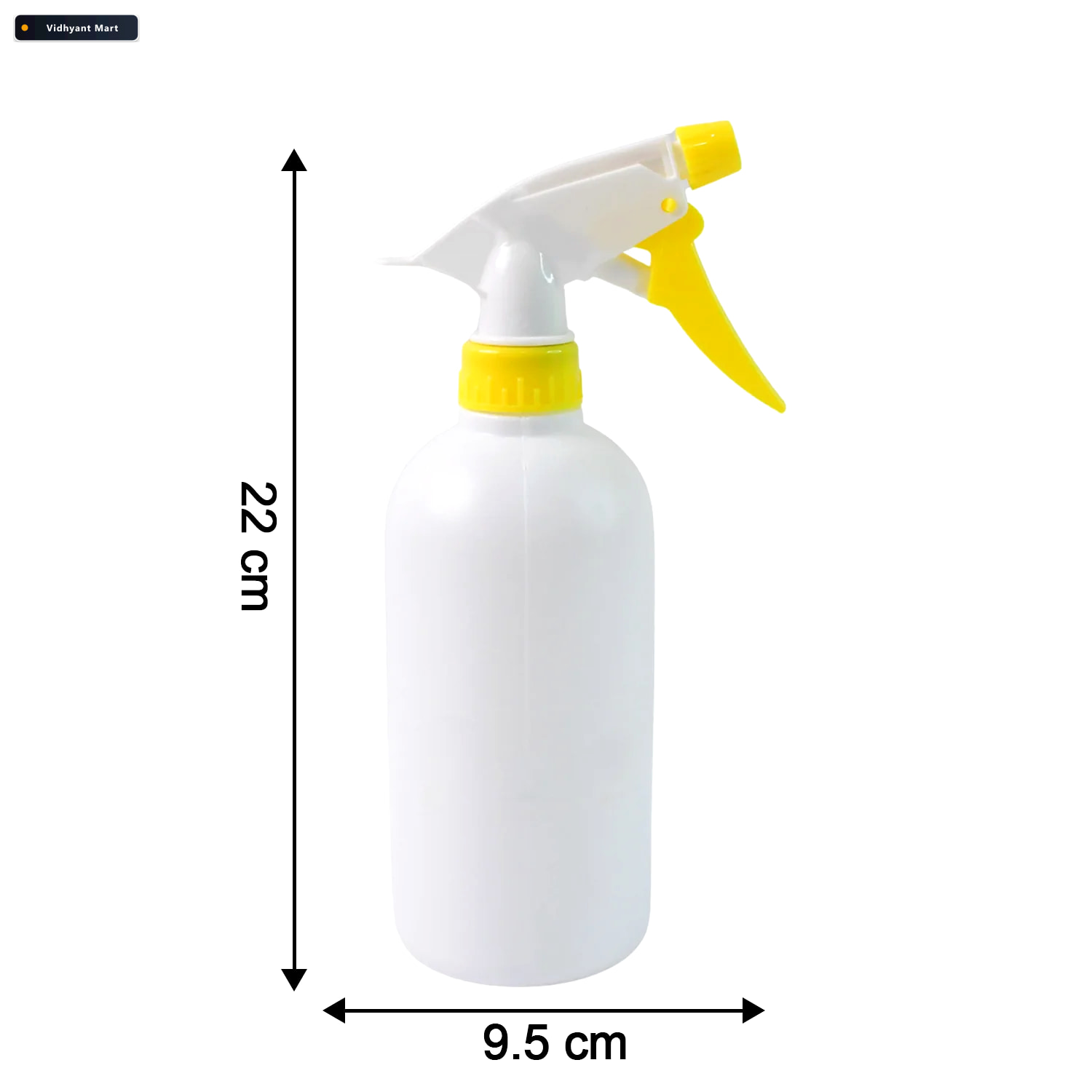 Vidhyant Mart Floral Plastic Spray Bottle 500ml Durable Multipur 3