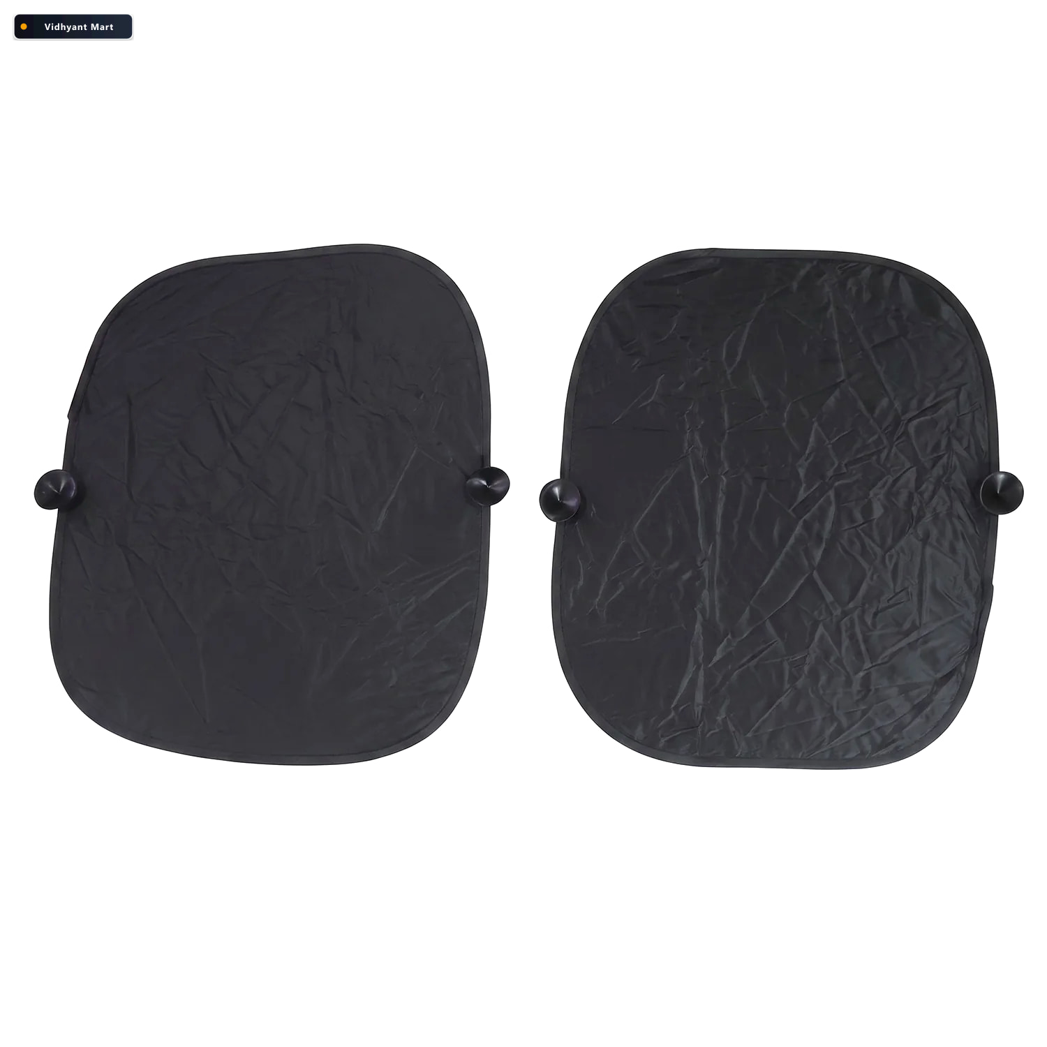 Vidhyant Mart Foldable Car Side Window Sunshade With Suction Cup 4
