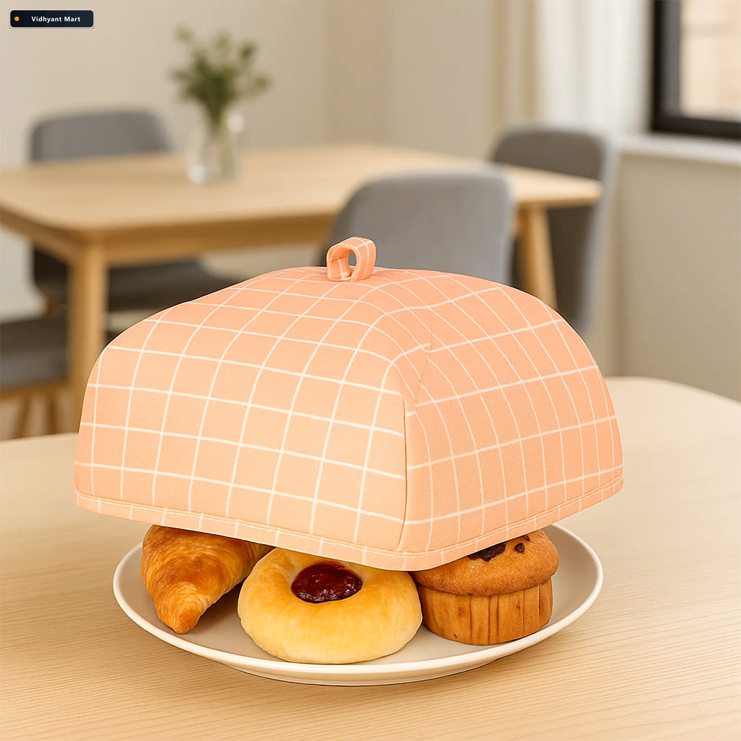 Vidhyant Mart Foldable Food Cover Dust Heat Protection Tidy Tabl 1
