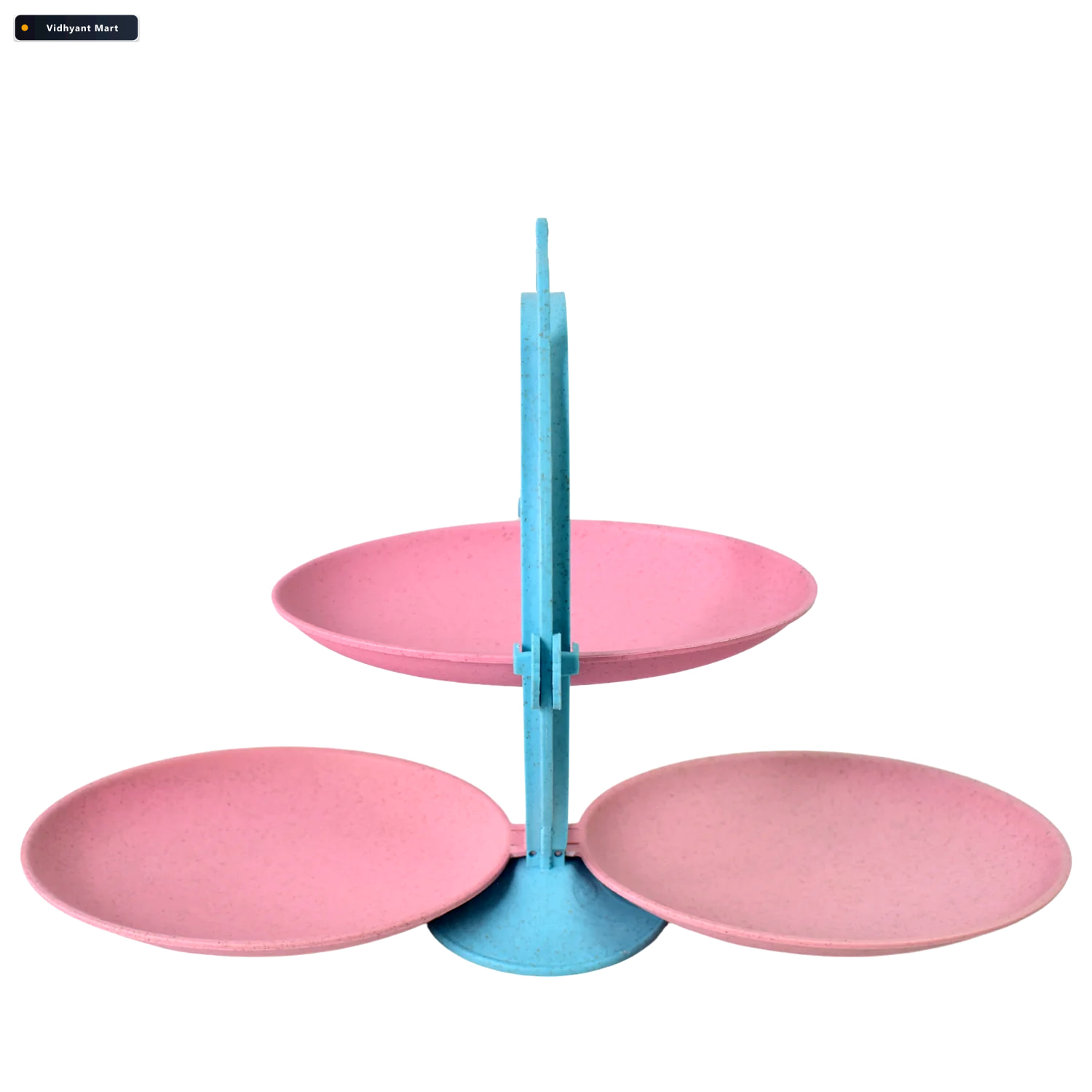 Vidhyant Mart Foldable Fruit Plate Space Saving Multi Use Kitche 4