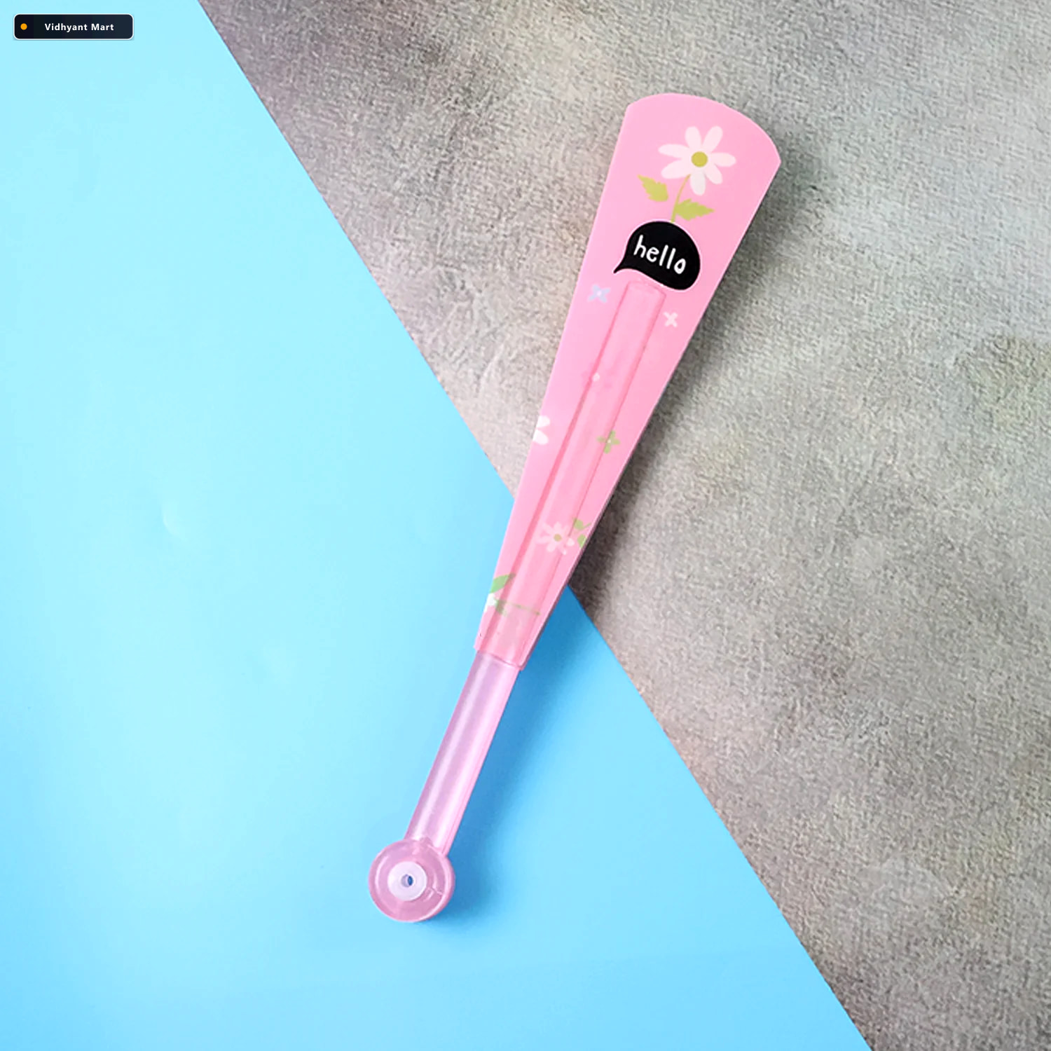 Vidhyant Mart Foldable Hand Fan For Women Floral Print Stylish P 2