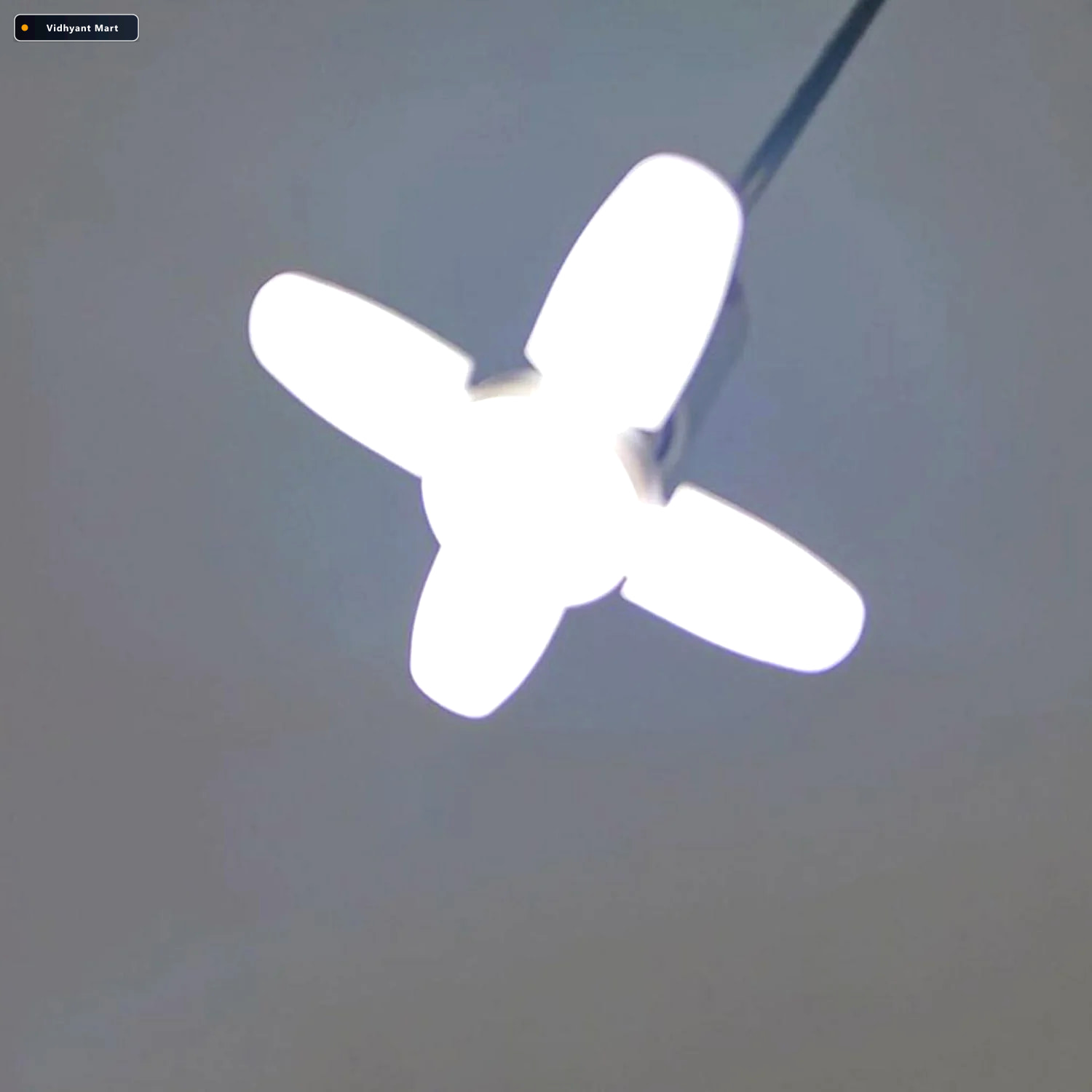 Vidhyant Mart Foldable Led Fan Blade Bulb Energy Efficient 28v I 2