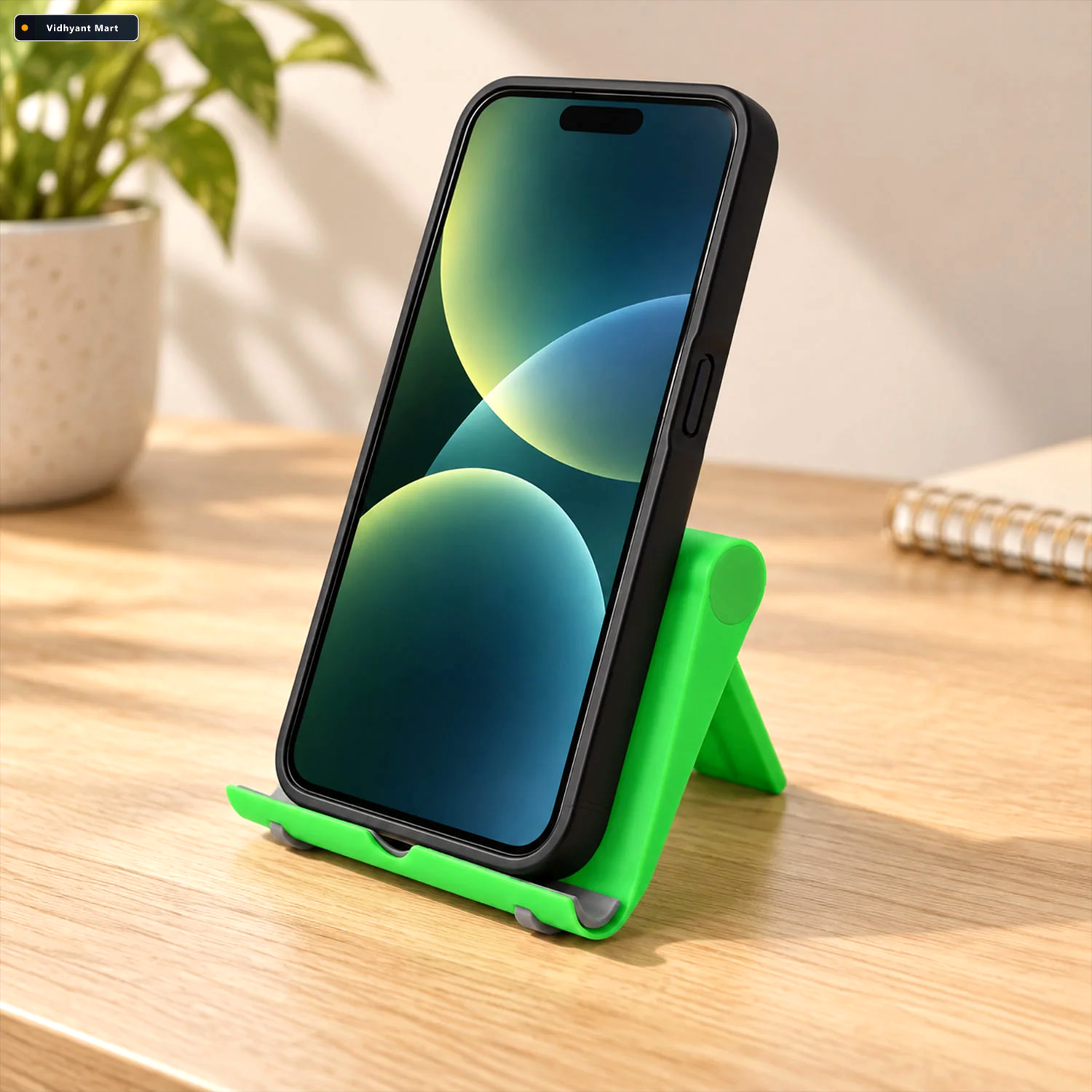 Vidhyant Mart Foldable Mobile Phone Stand For Video Calls Watchi 3