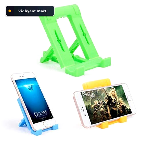 Vidhyant Mart Foldable Mobile Stand Adjustable Phone Tablet Hold 1