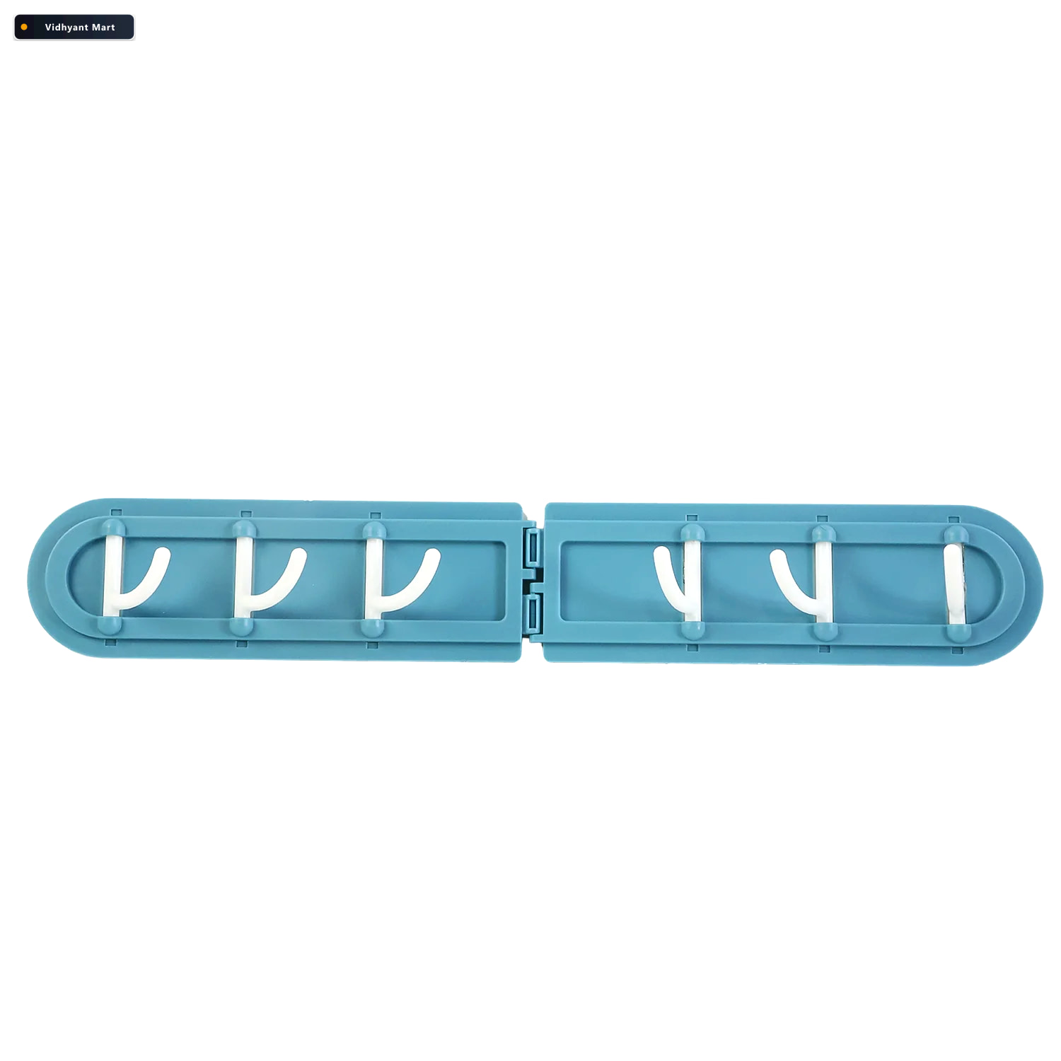 Vidhyant Mart Foldable Rotating Wall Mounted Hook Rack Space Sav 4