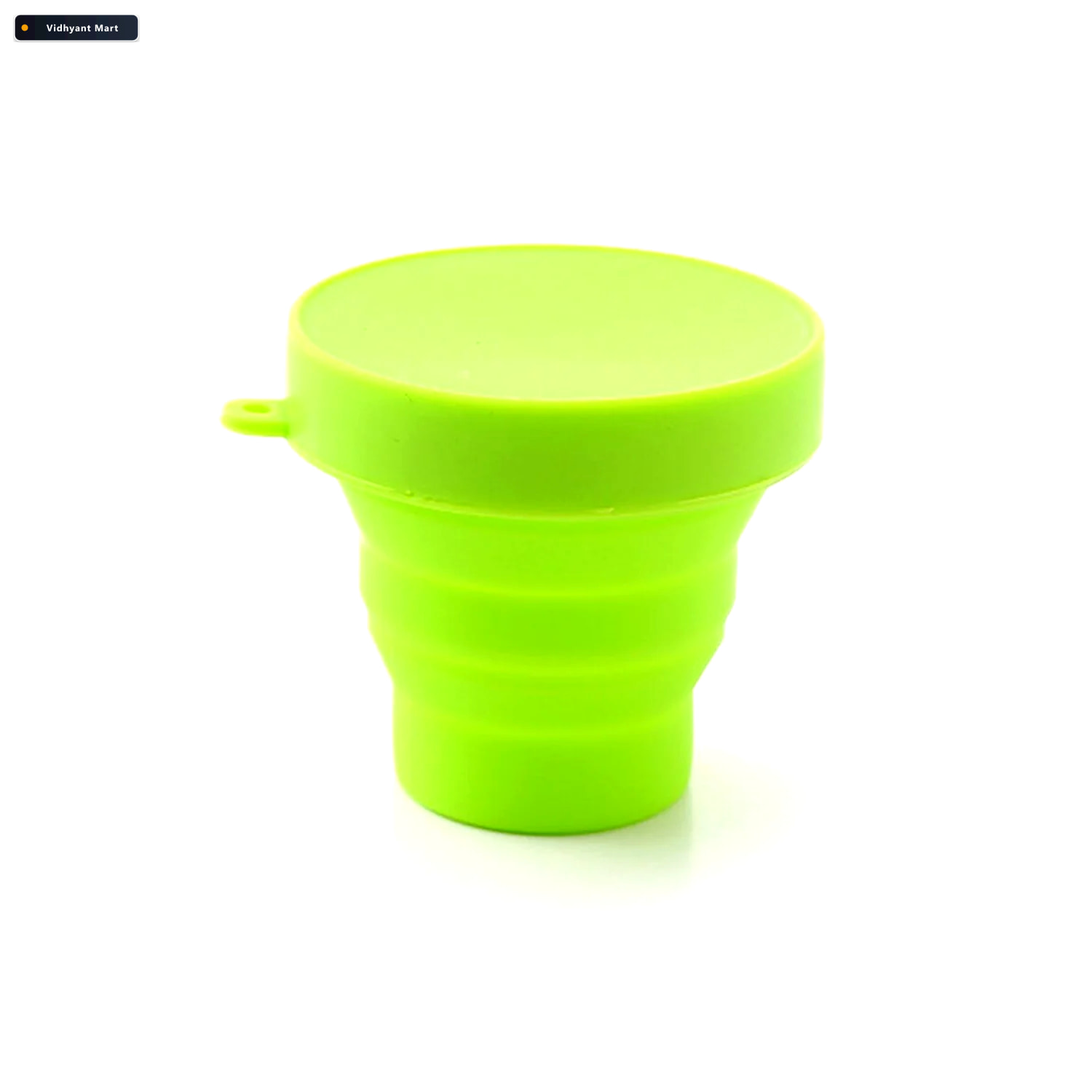 Vidhyant Mart Foldable Silicone Travel Mug Leakproof Portable Hy 4
