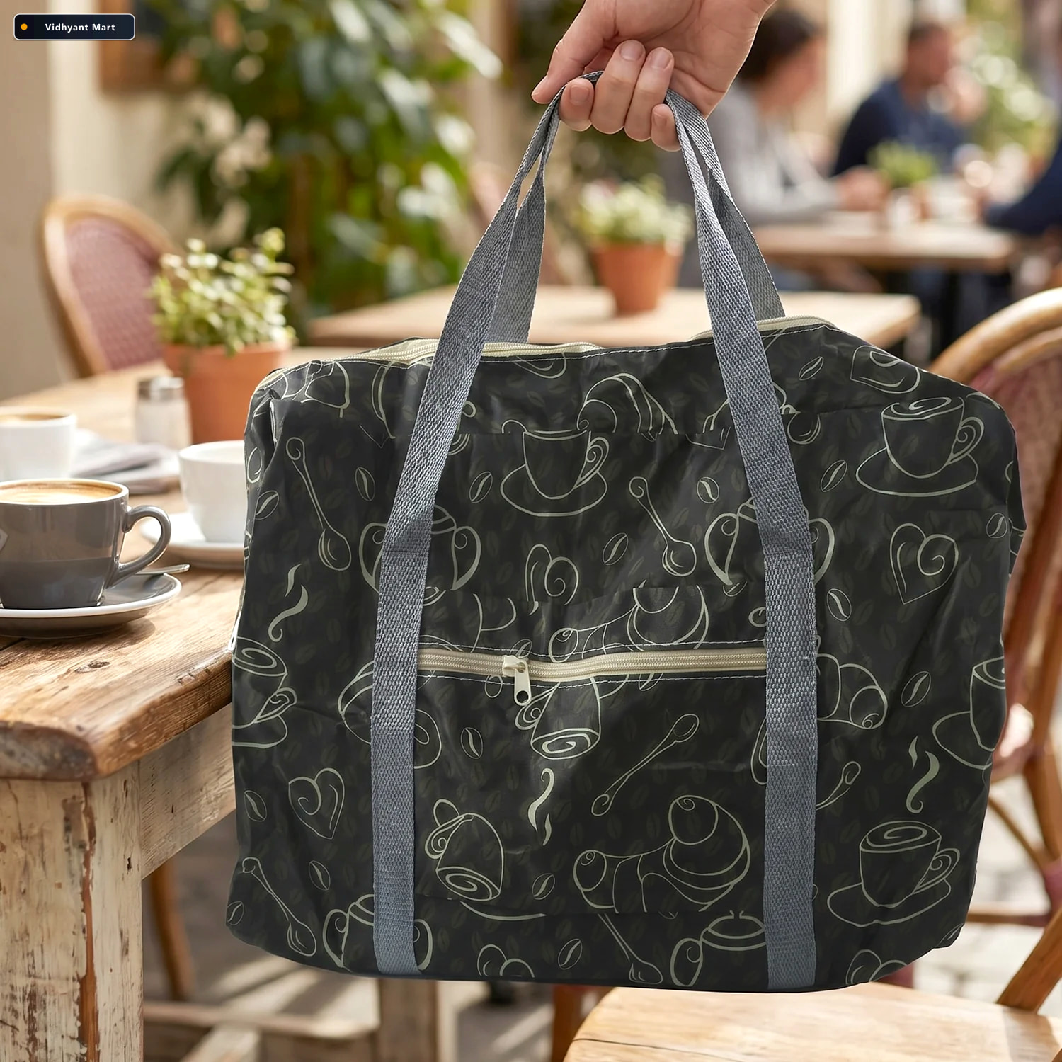 Vidhyant Mart Foldable Storage Bag 45x30cm Multipurpose Travel O 3