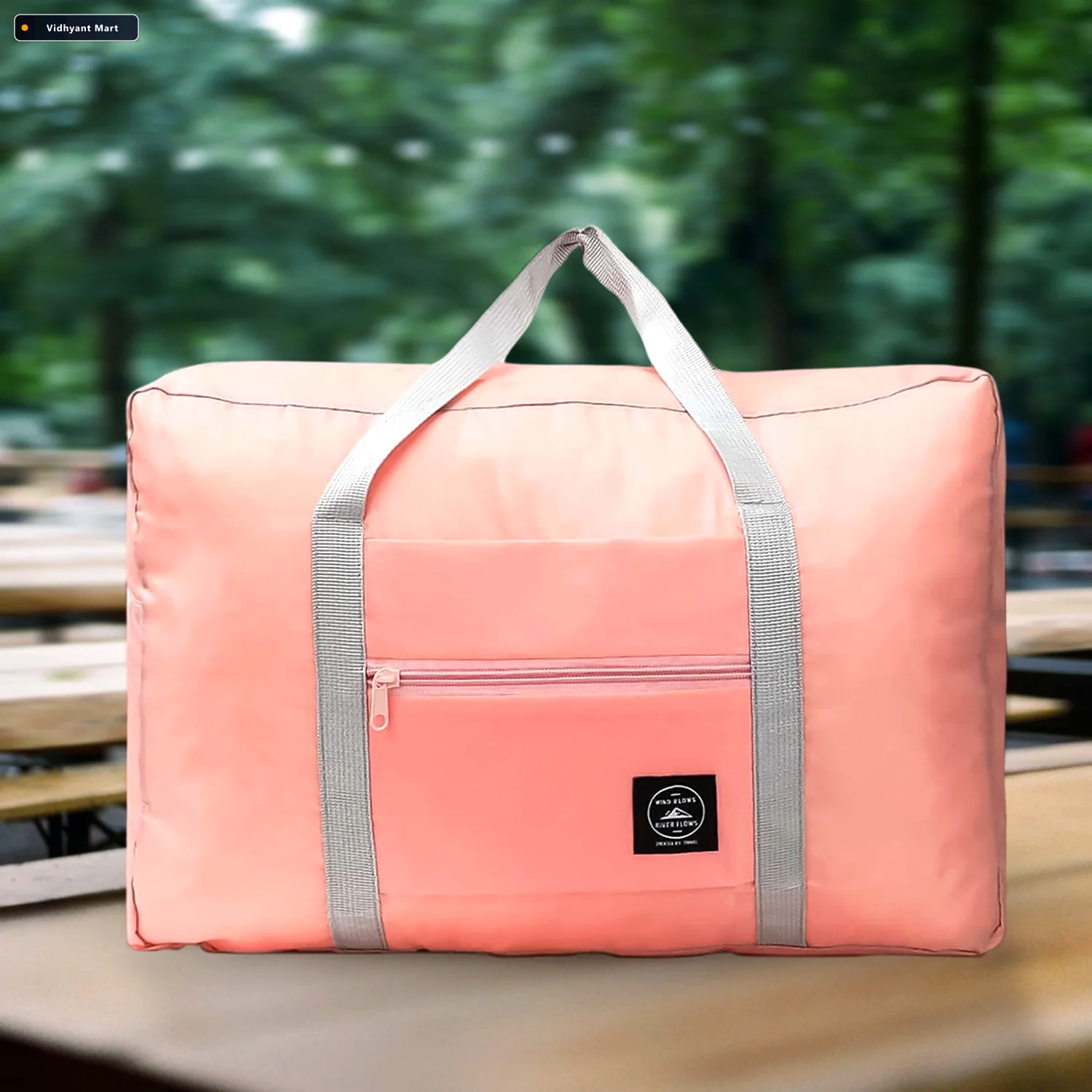 Vidhyant Mart Foldable Travel Bag Waterproof Large Capacity Clas 1
