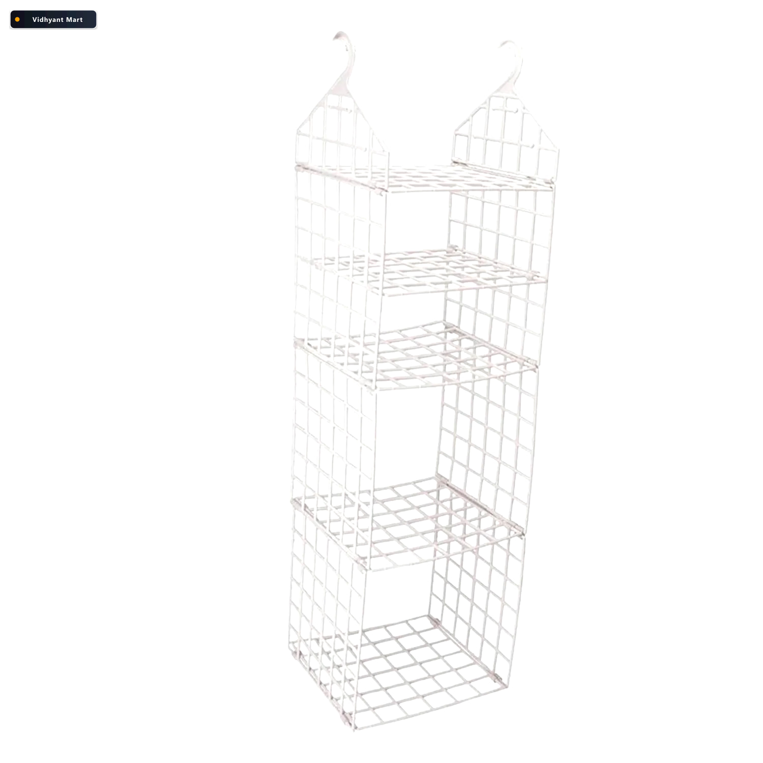 Vidhyant Mart Folding Clothes Hanger 5 Layer Space Saver Rack Or 4