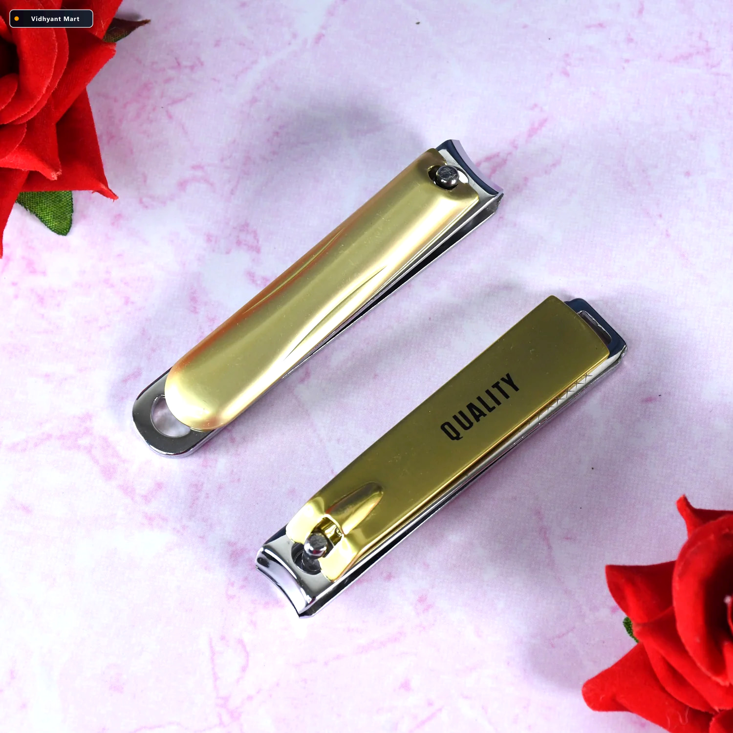 Vidhyant Mart Folding Nail Clippers Stainless Steel Portable Wit 3