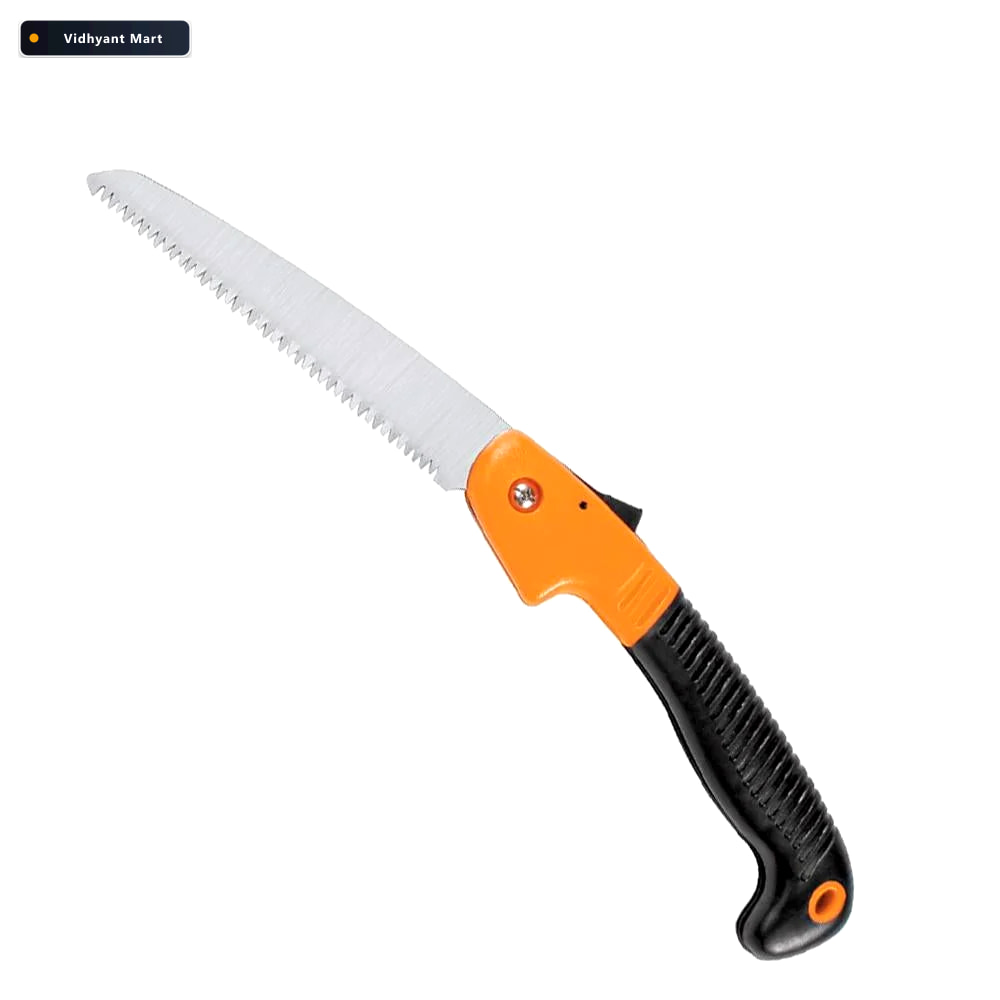 Vidhyant Mart Folding Saw 180mm Pruning Camping Tool Grow Garden 3