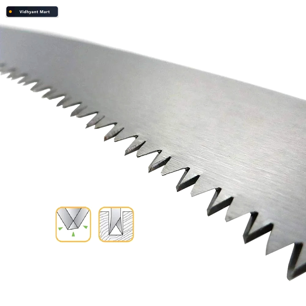 Vidhyant Mart Folding Saw 180mm Pruning Camping Tool Grow Garden 4