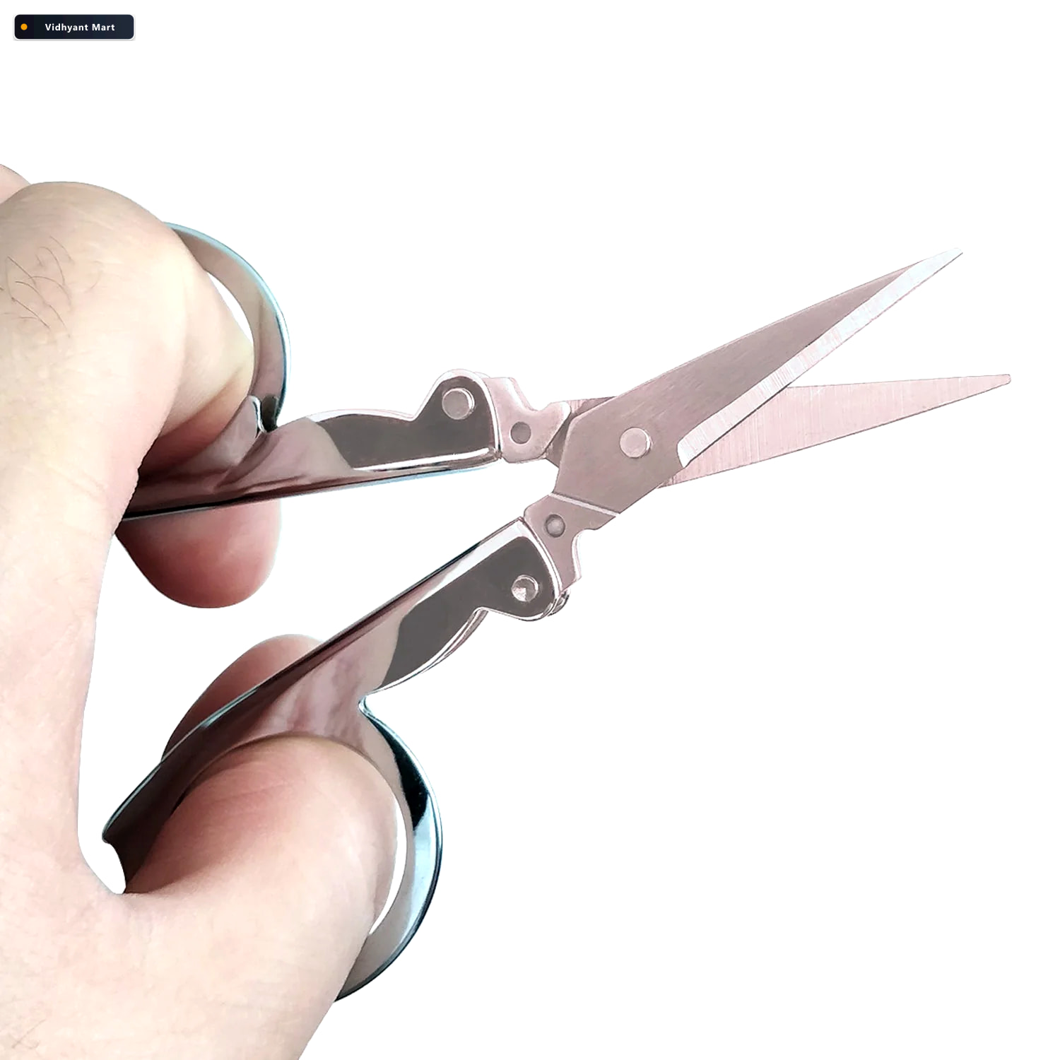 Vidhyant Mart Folding Scissor 35inch Portable Crafting Tool Ciso 3
