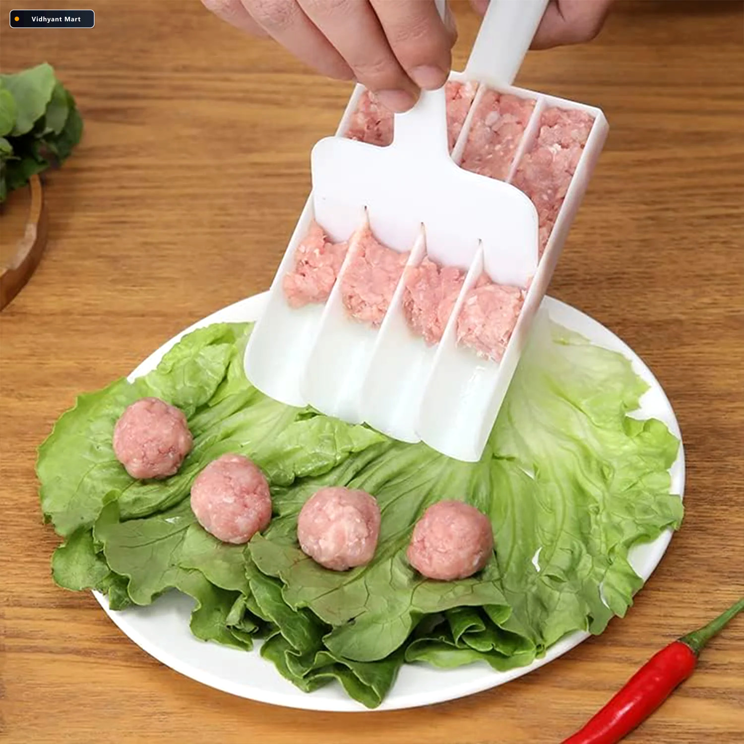 Vidhyant Mart Food Slicing Press Tool Even Snack Slices Made Eas 2