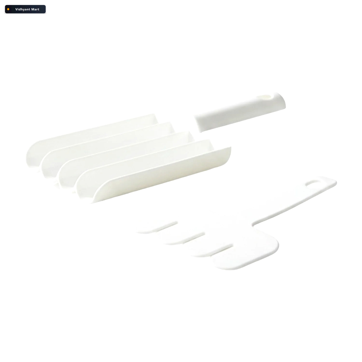 Vidhyant Mart Food Slicing Press Tool Even Snack Slices Made Eas 4