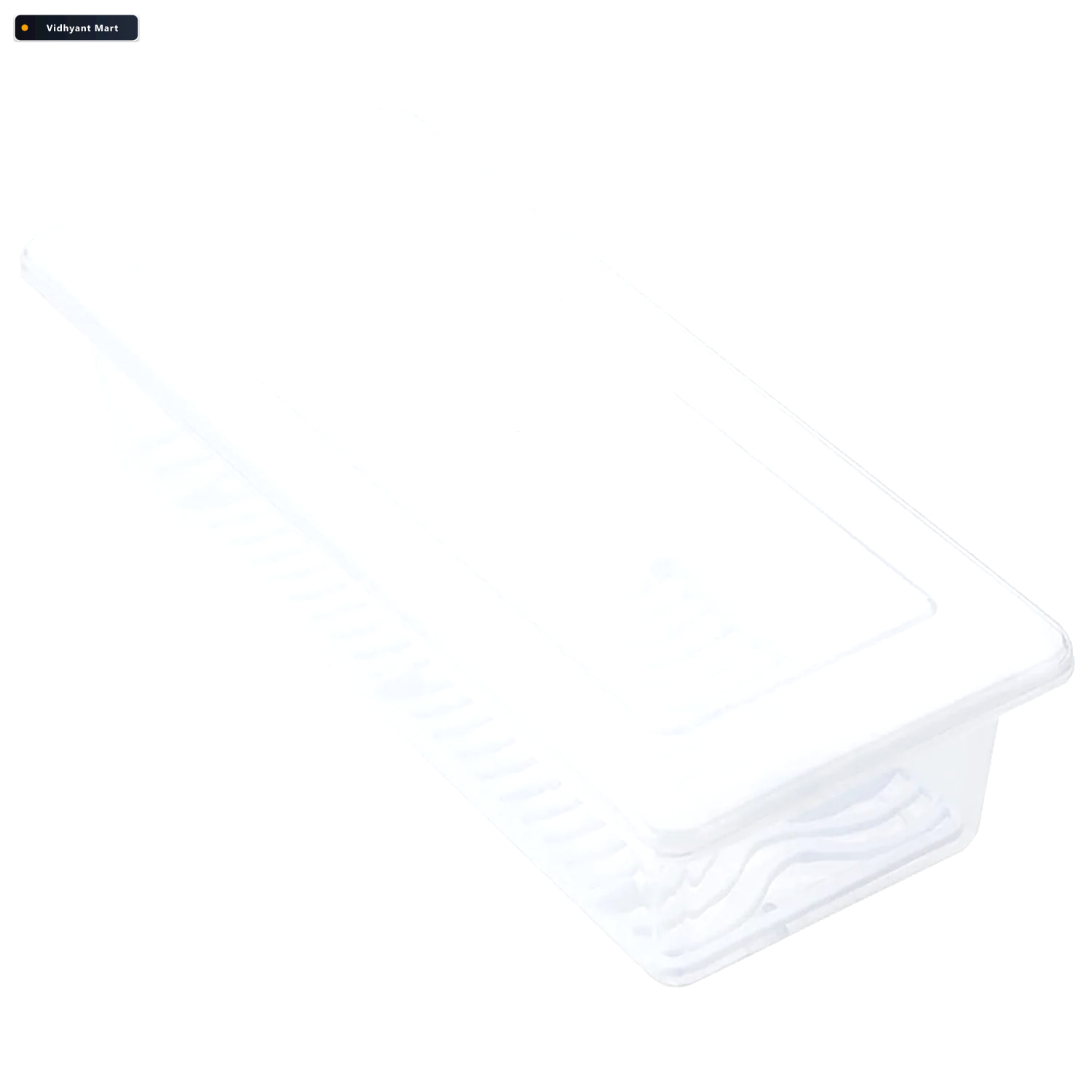 Vidhyant Mart Food Storage Container 1500ml With Drain Plate Tid 3