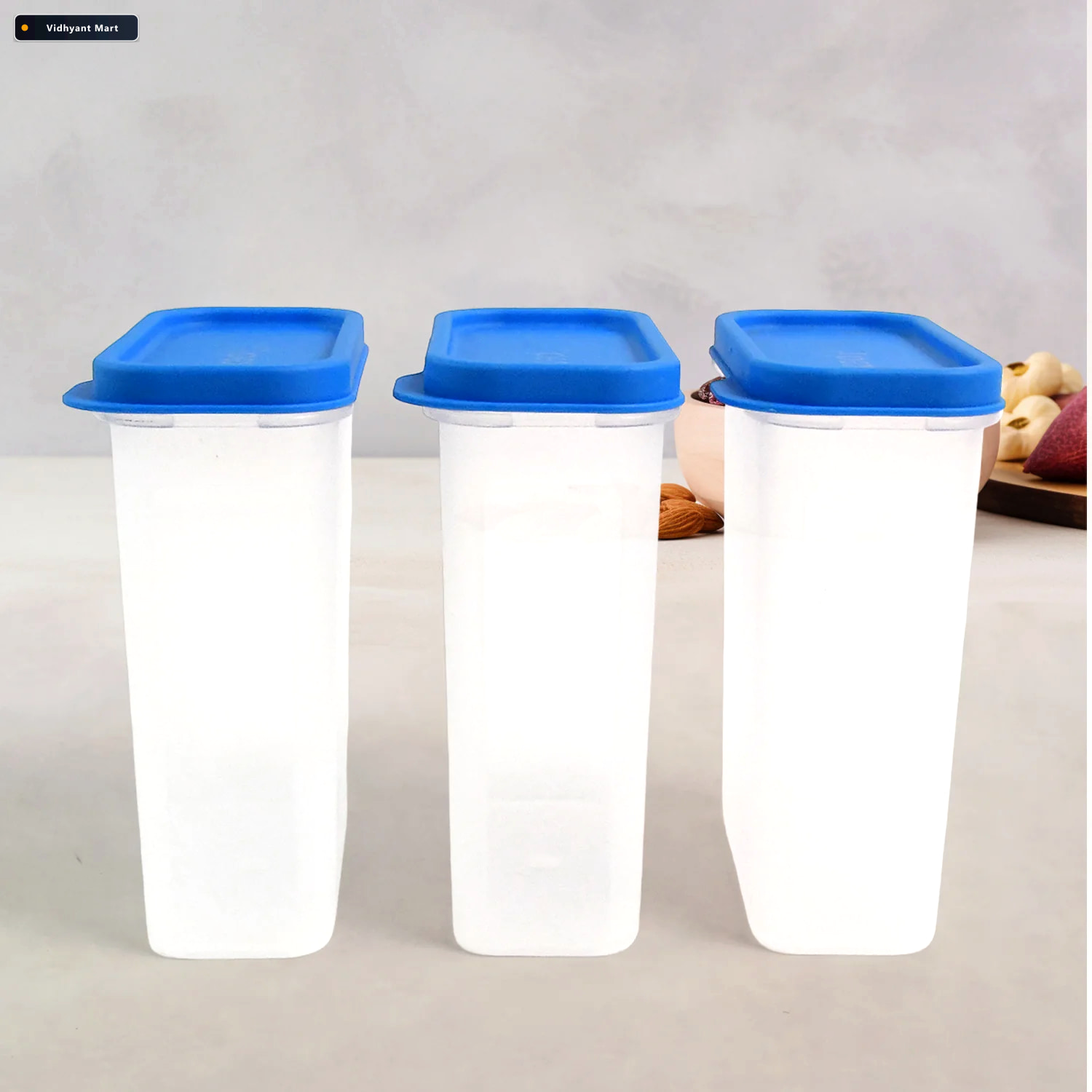 Vidhyant Mart Food Storage Containers 3 Piece Airtight Bpa Free 2