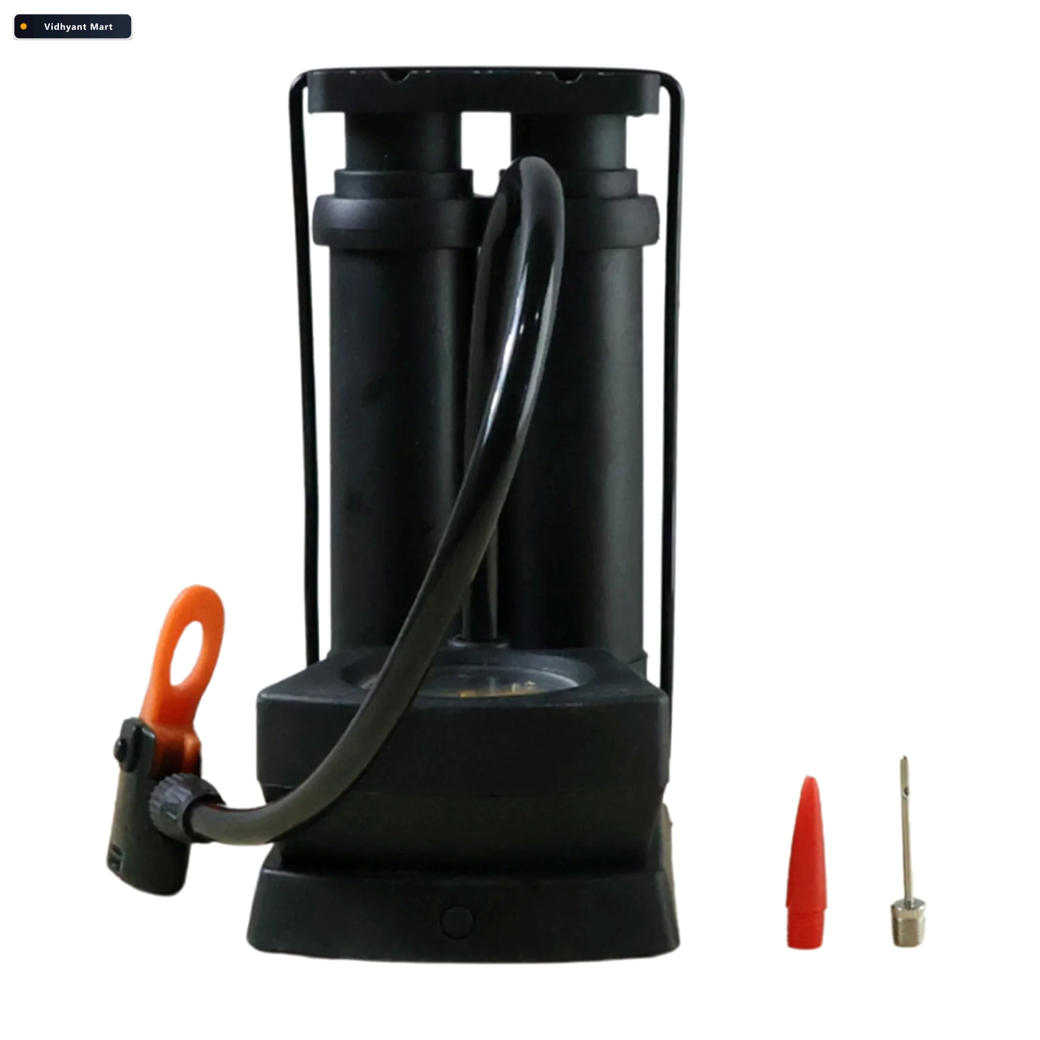 Vidhyant Mart Foot Air Pump Compact Portable With Pressure Gauge 4