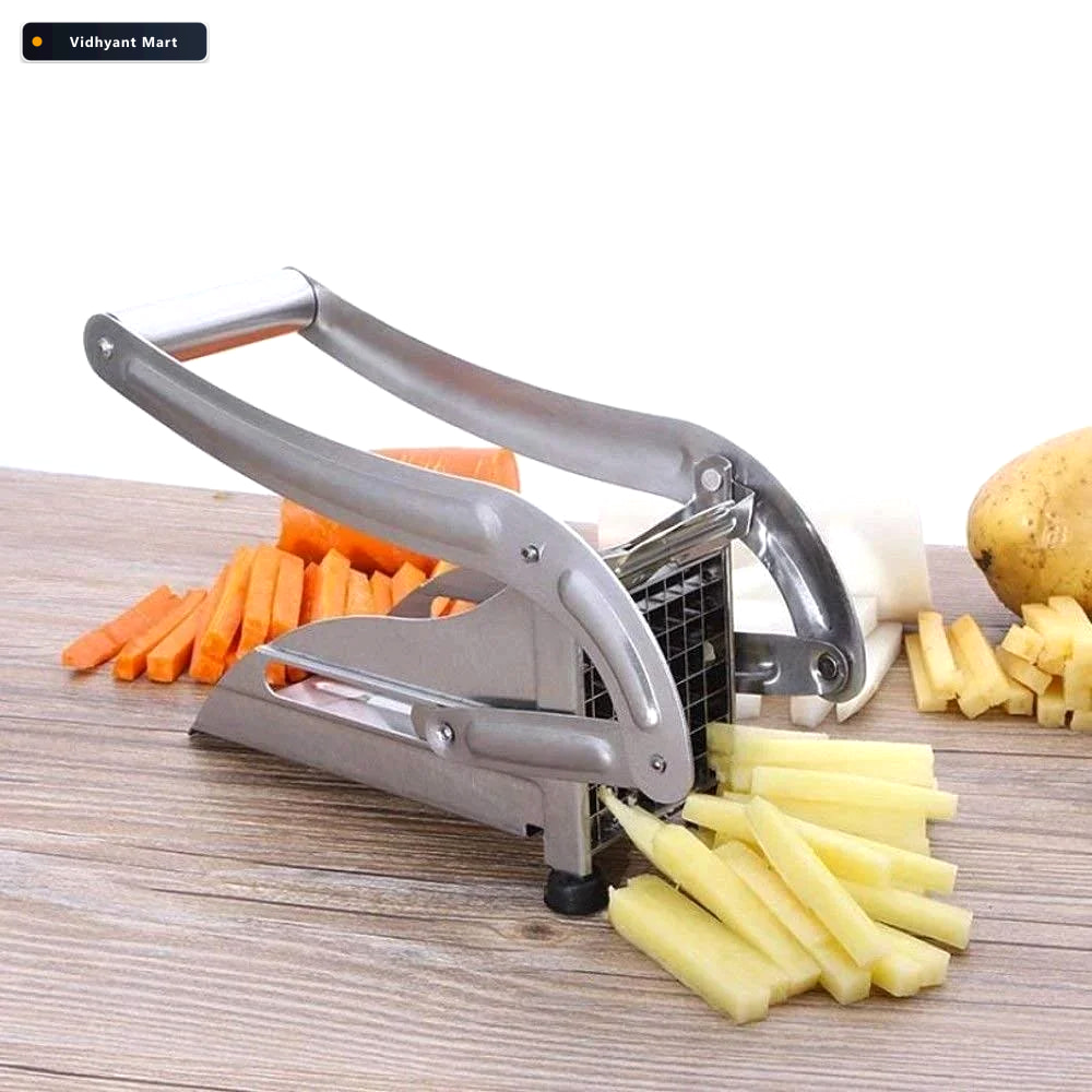 Vidhyant Mart French Fries Cutter Potato Chips Maker With 2 Blad 1