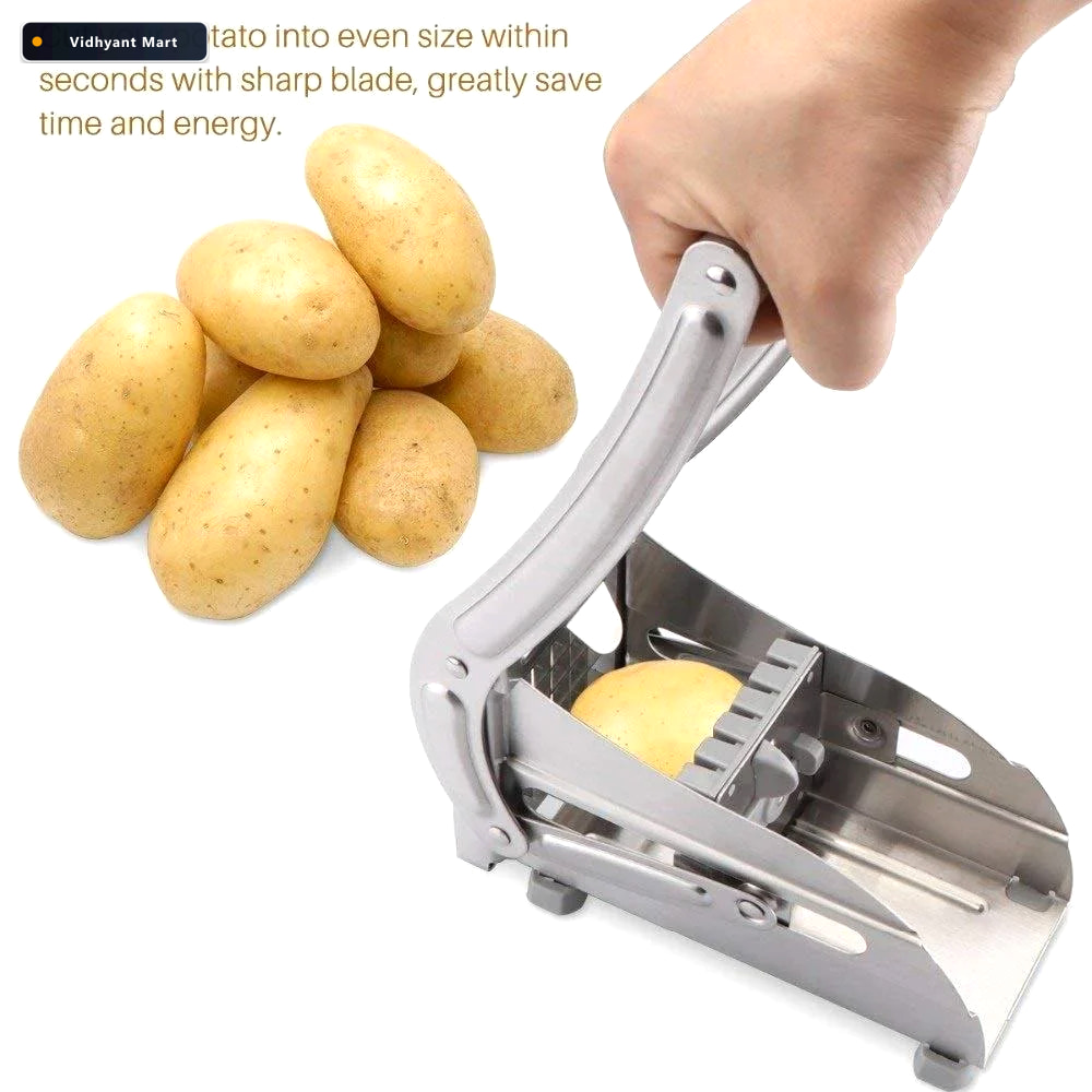 Vidhyant Mart French Fries Cutter Potato Chips Maker With 2 Blad 3