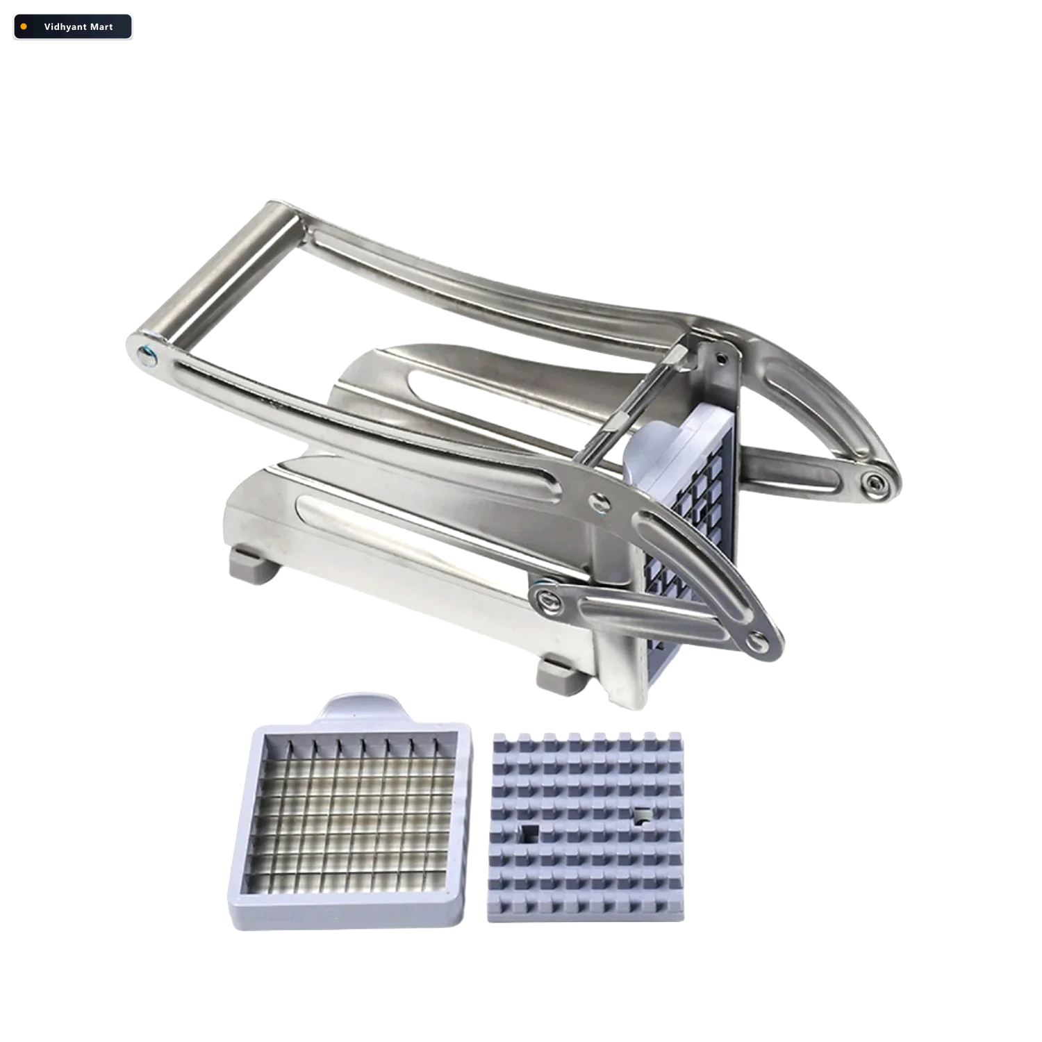Vidhyant Mart French Fries Cutter Potato Chips Maker With 2 Blad 4