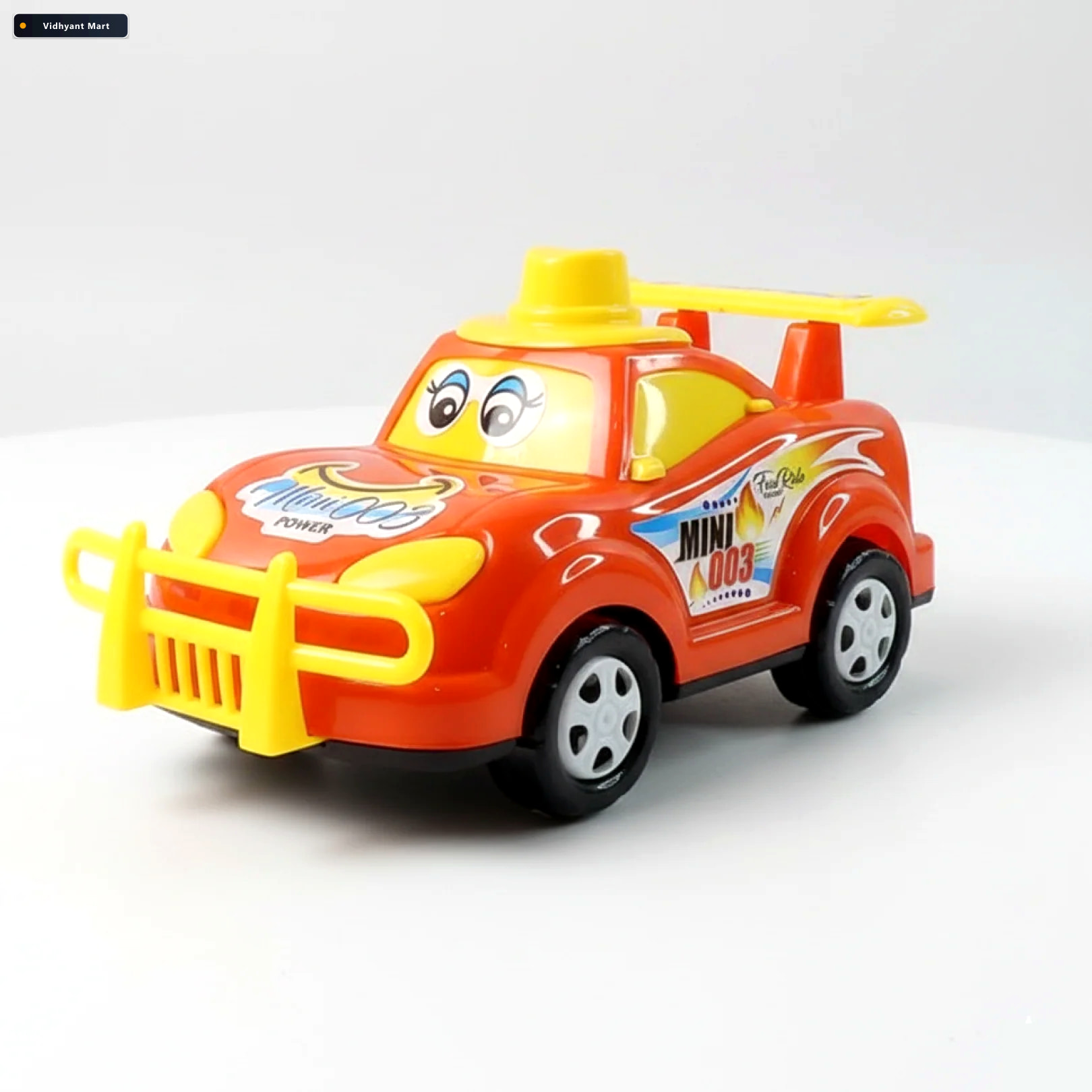 Vidhyant Mart Friction Powered Cartoon Racing Car Toy Battery Fr 2