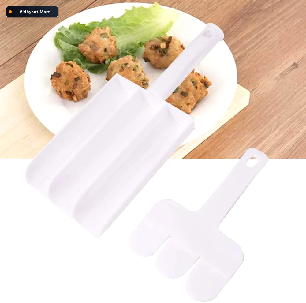 Vidhyant Mart Fritters Maker Multifunction Ball Scoop 2 Pc Xcelc 1