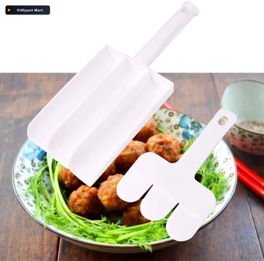 Vidhyant Mart Fritters Maker Multifunction Ball Scoop 2 Pc Xcelc 4