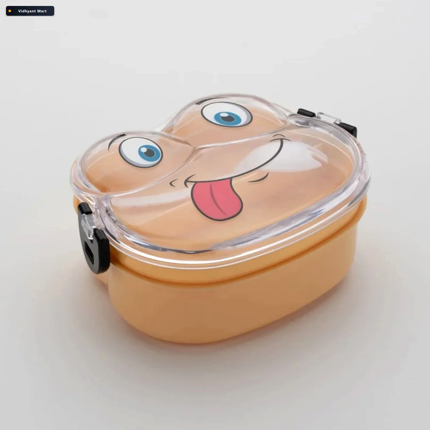 Vidhyant Mart Froggy Lunch Box For Kids Double Layer Leakproof T 2