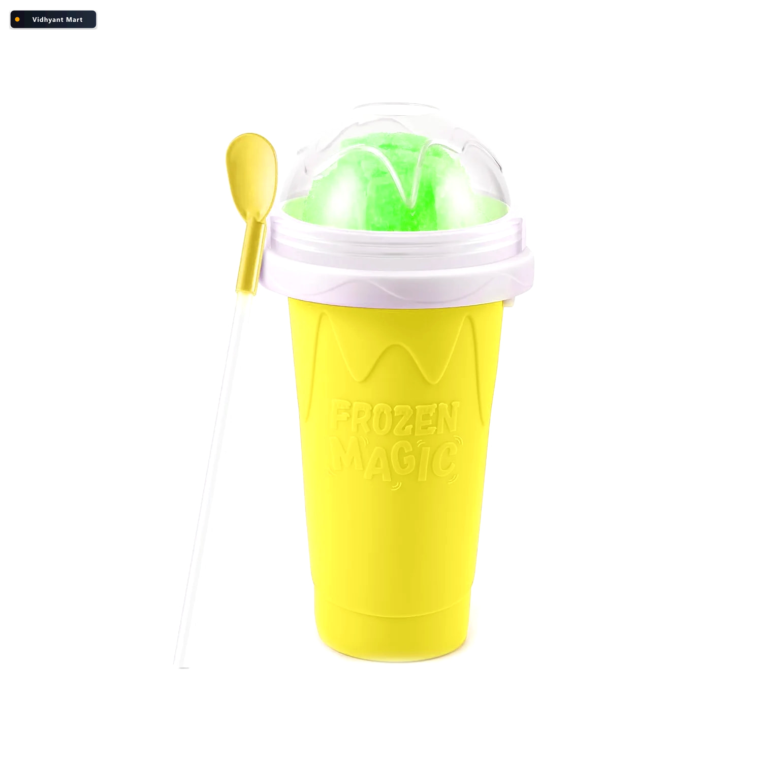 Vidhyant Mart Frozen Smoothies Maker Cup Double Layer Slushy Tid 4