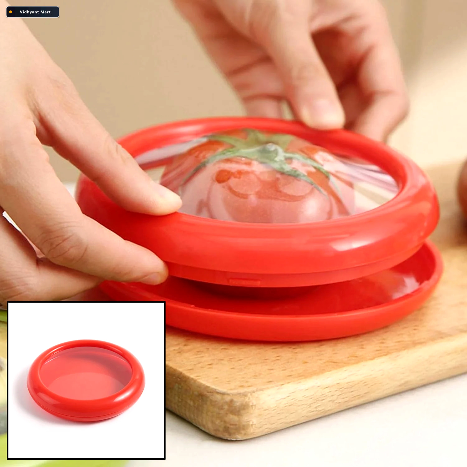 Vidhyant Mart Fruit Vegetable Container Fresh Produce Saver For 1