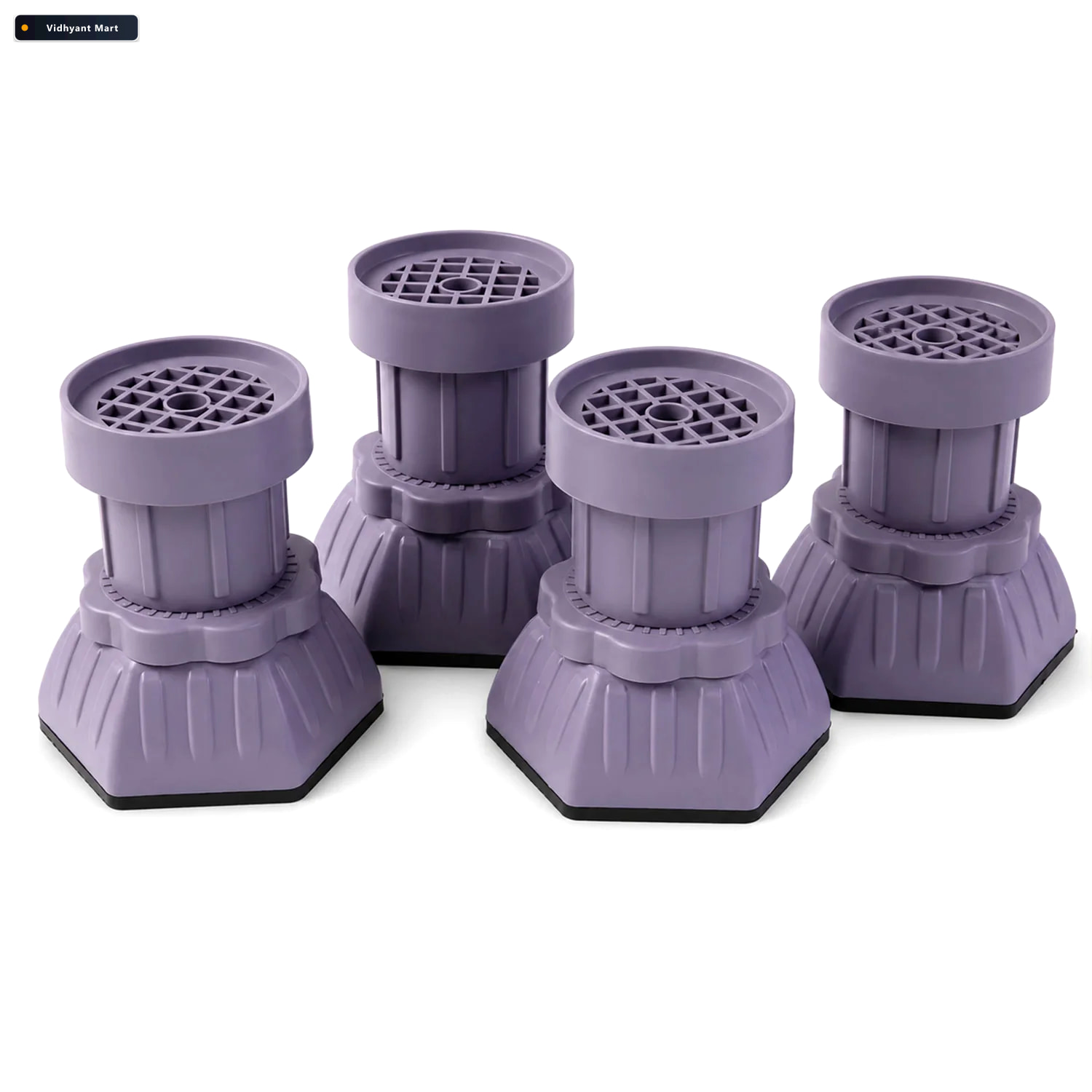 Vidhyant Mart Furniture Leveler Pads Instantly Stabilize Protect 4