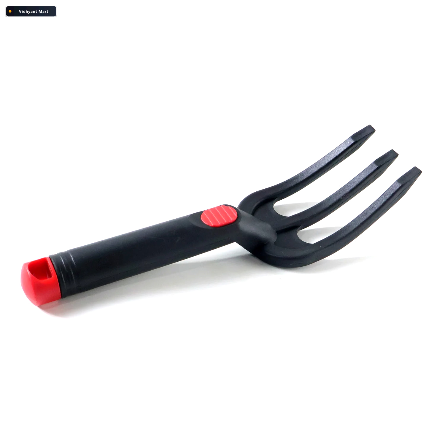 Vidhyant Mart Garden Hand Cultivator Fork Durable 3 Prong Soil L 3