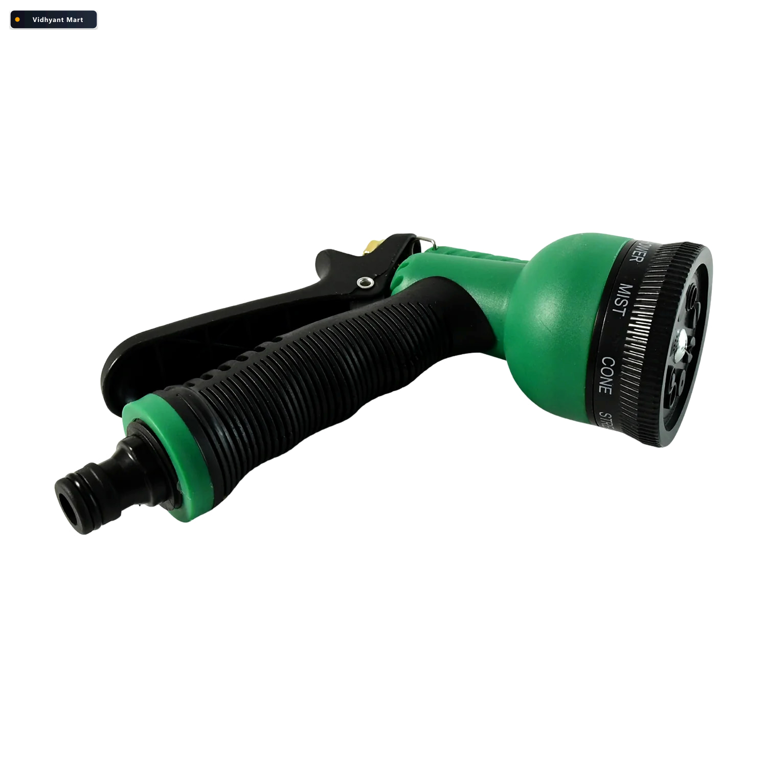Vidhyant Mart Garden Hose Spray Nozzle Multi Pattern Trigger Wat 4