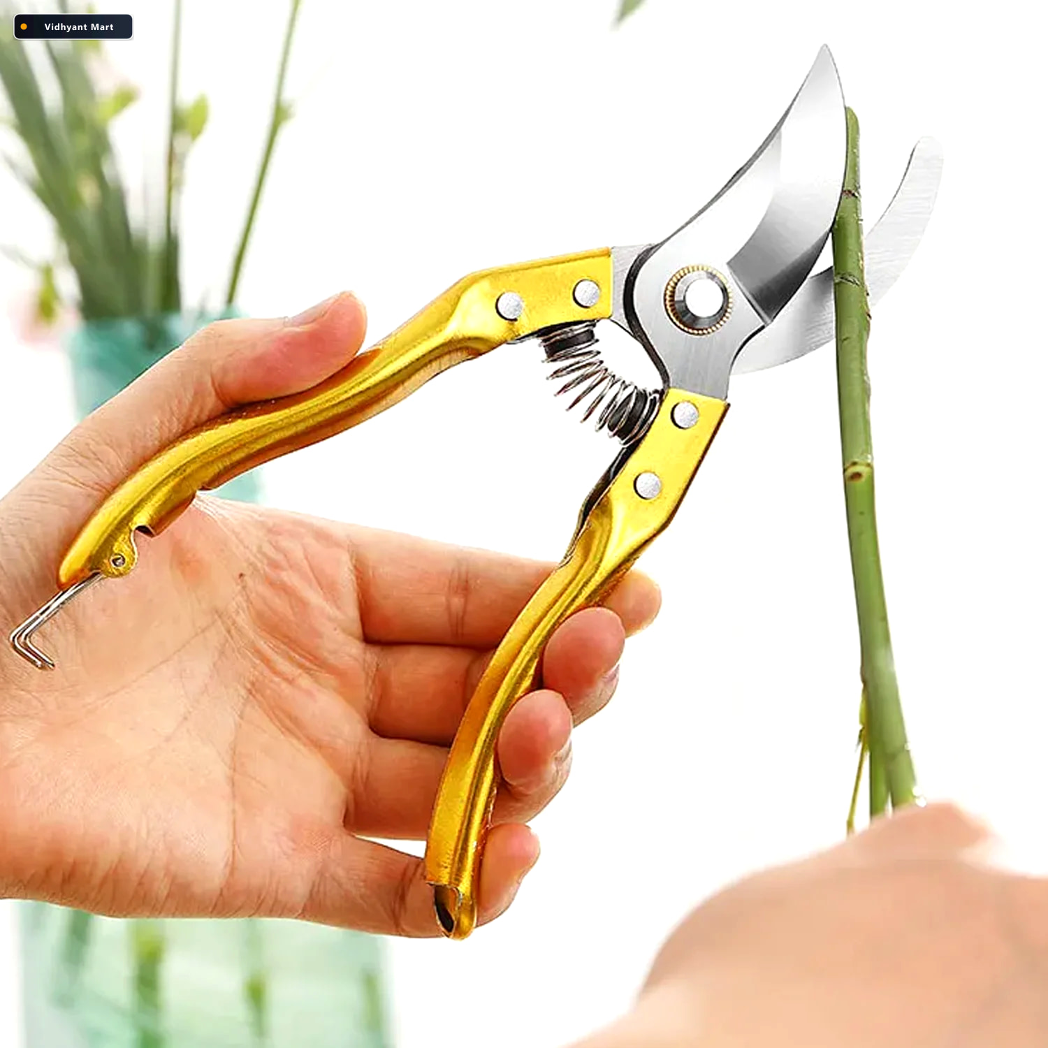 Vidhyant Mart Garden Shears Ultra Sharp Pruning Scissors For Pla 1