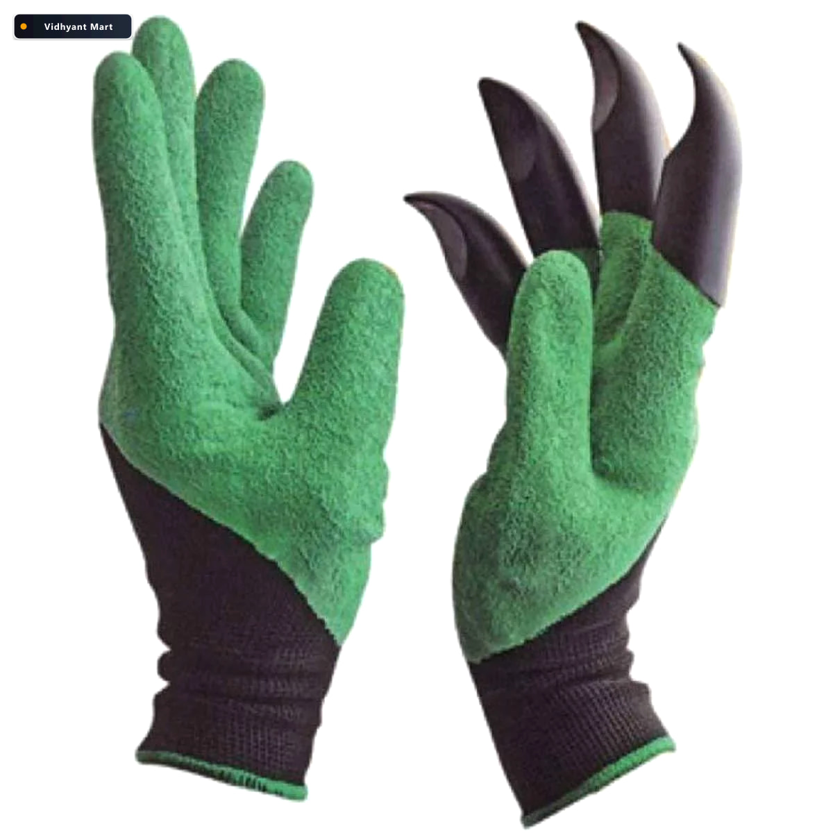 Vidhyant Mart Gardening Gloves With Claws Durable Waterproof Gro 3