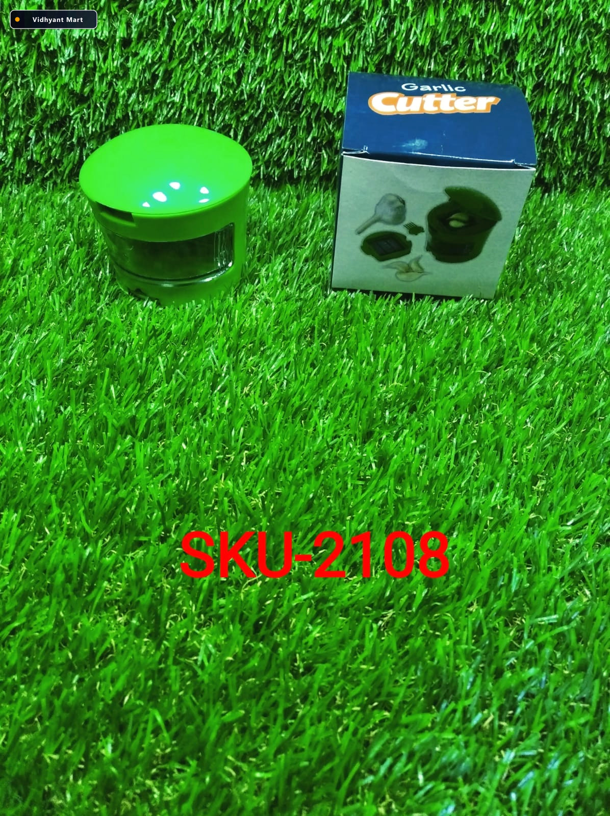 Vidhyant Mart Garlic Crusher Manual Mincer Chopper For Kitchen Q 4
