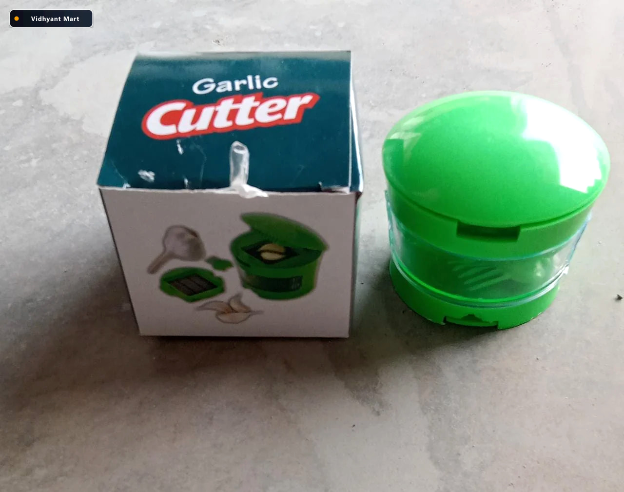 Vidhyant Mart Garlic Crusher Manual Mincer Chopper For Kitchen Q 5