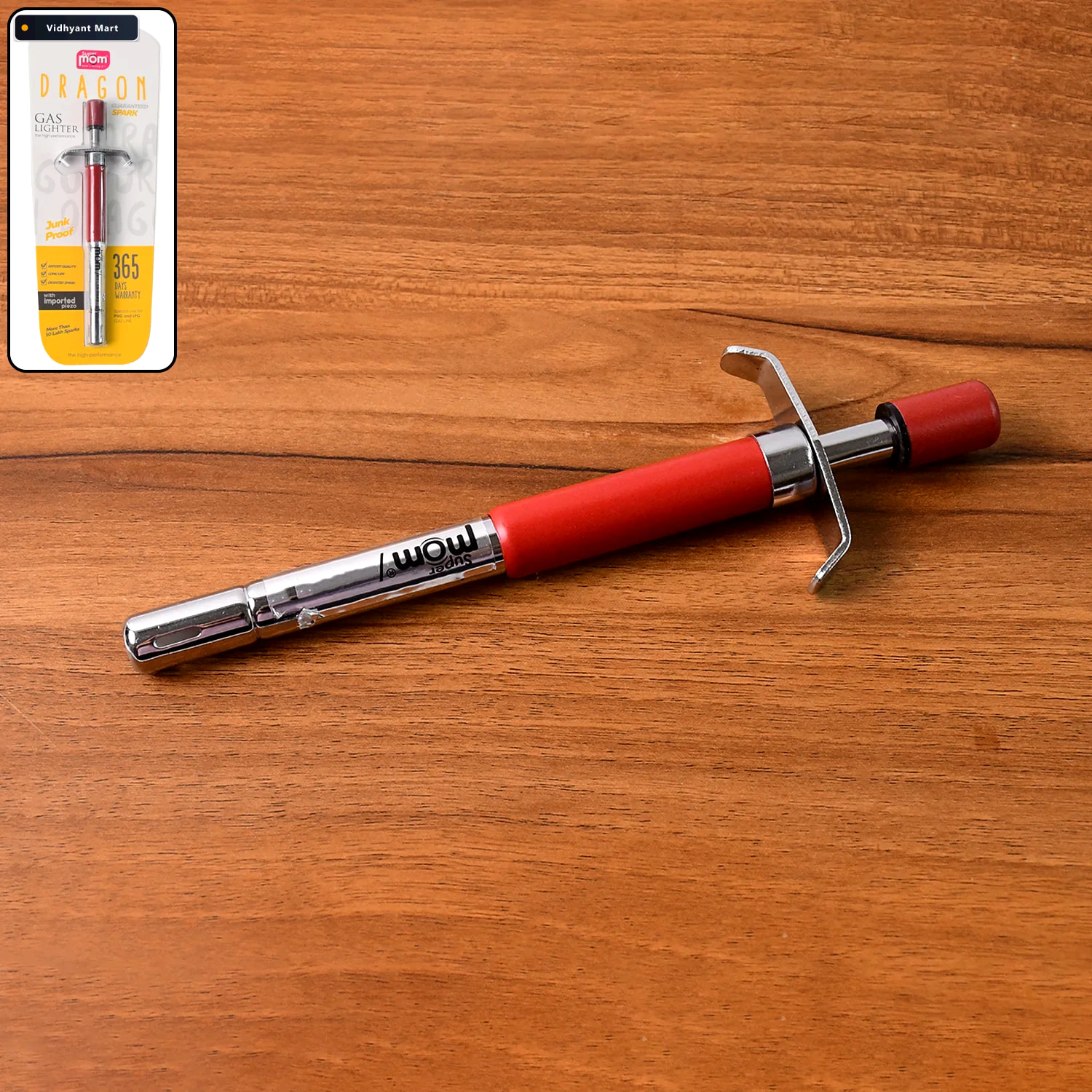 Vidhyant Mart Gas Lighter Durable Stainless Steel Ignition For K 3