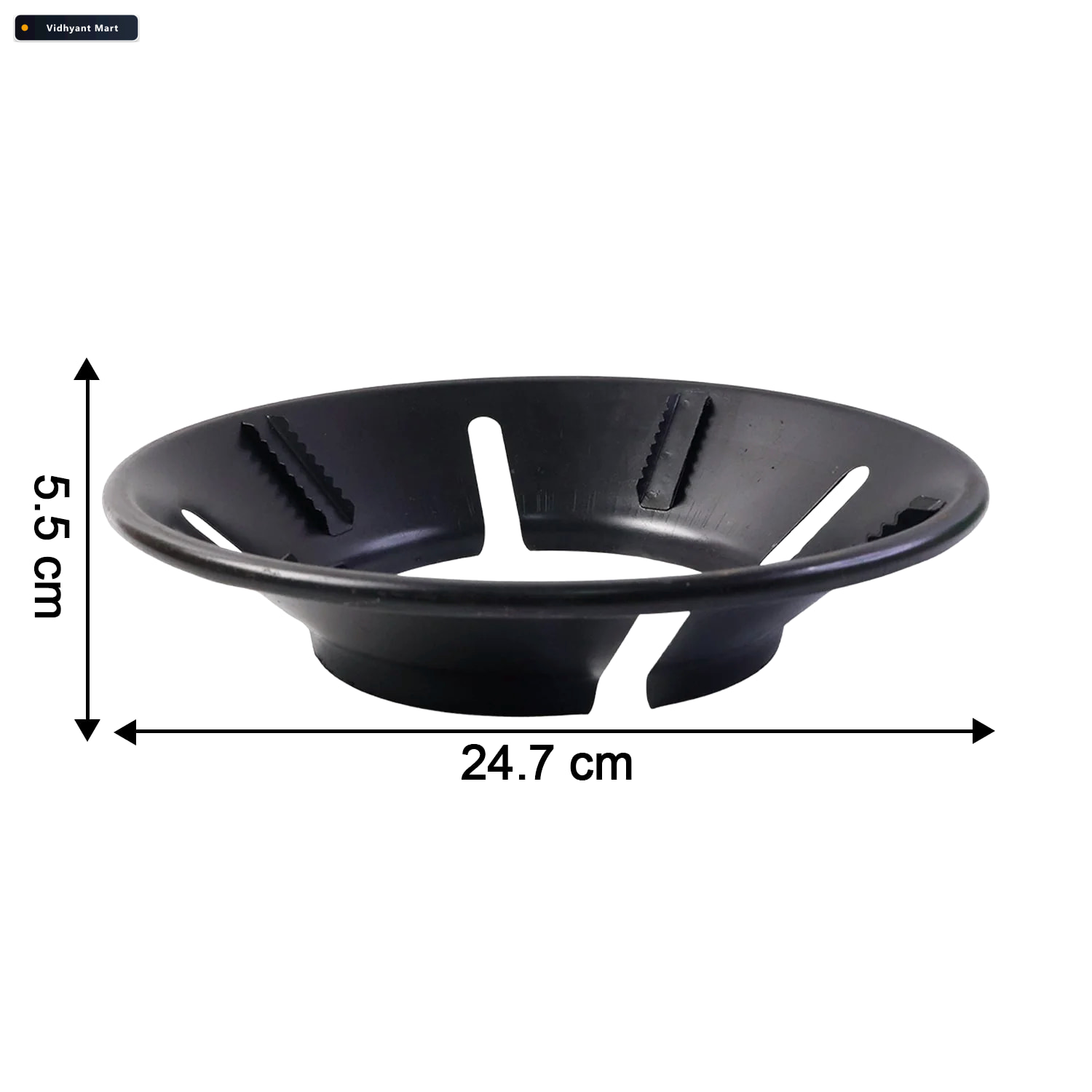 Vidhyant Mart Gas Stove Flame Protector Ring 4 Pc Set For Effici 4