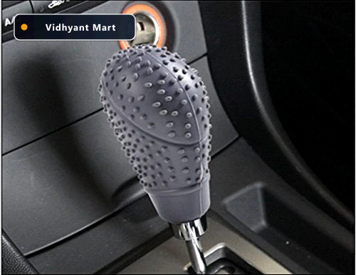 Vidhyant Mart Gear Shift Knob Cover Anti Scratch Silicone Univer 2