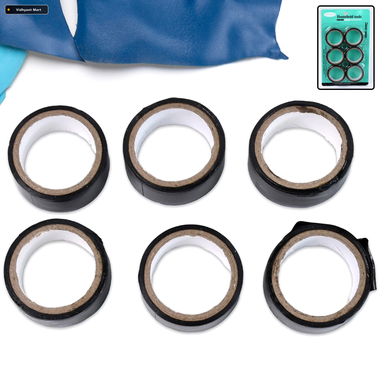 Vidhyant Mart General Electrical Tape Durable Pvc Insulation 6 R 2