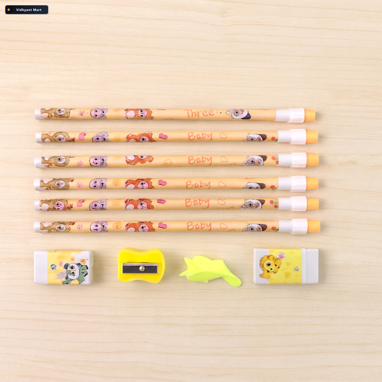 Vidhyant Mart Geometry Box Set Complete Stationery Kit With Meta 2