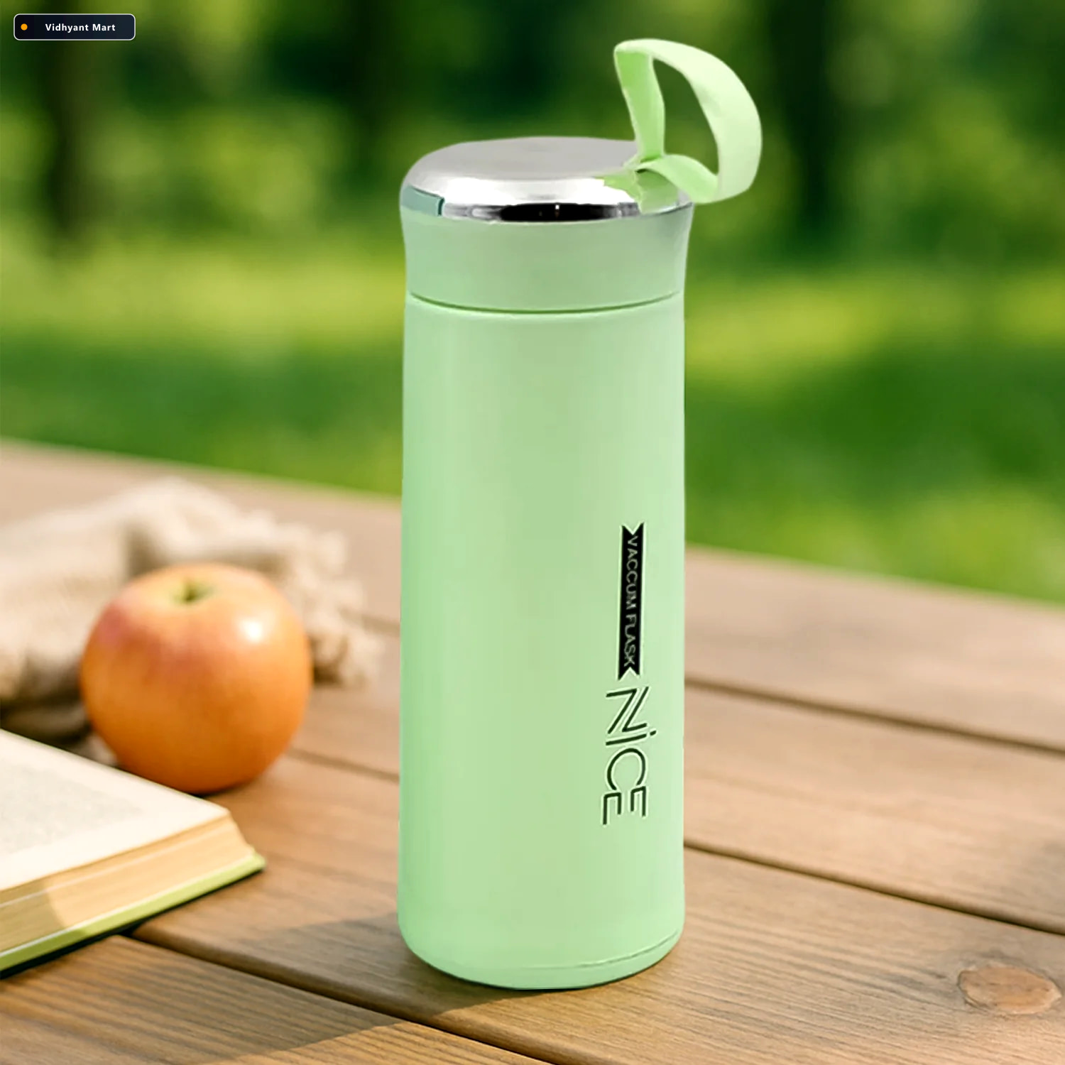 Vidhyant Mart Glass Water Bottle 400ml Leak Proof Bpa Free For G 1