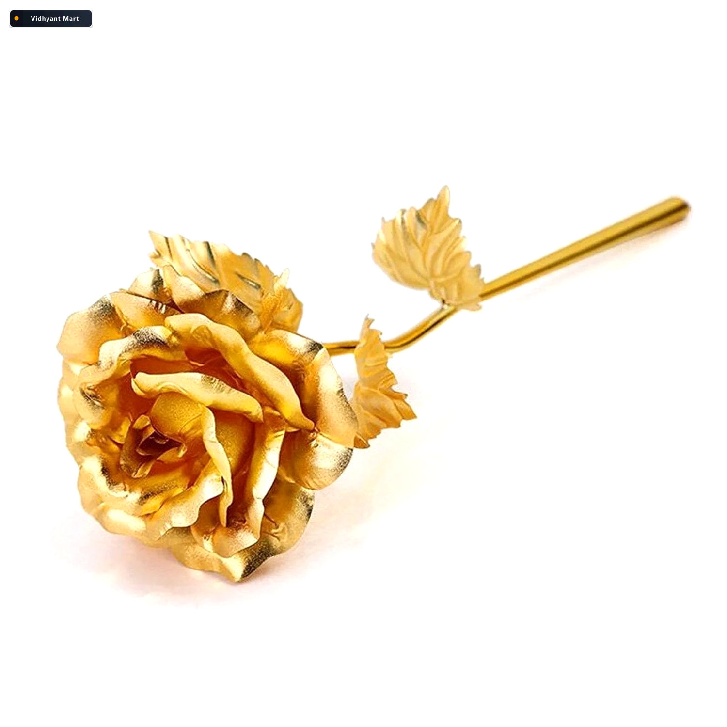 Vidhyant Mart Golden Rose Decoration Set Elegant 3 Piece Mix Col 2